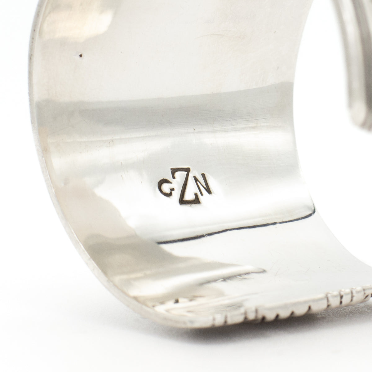 Gibson Nez Navajo Handmade Sterling Silver Cuff Bracelet