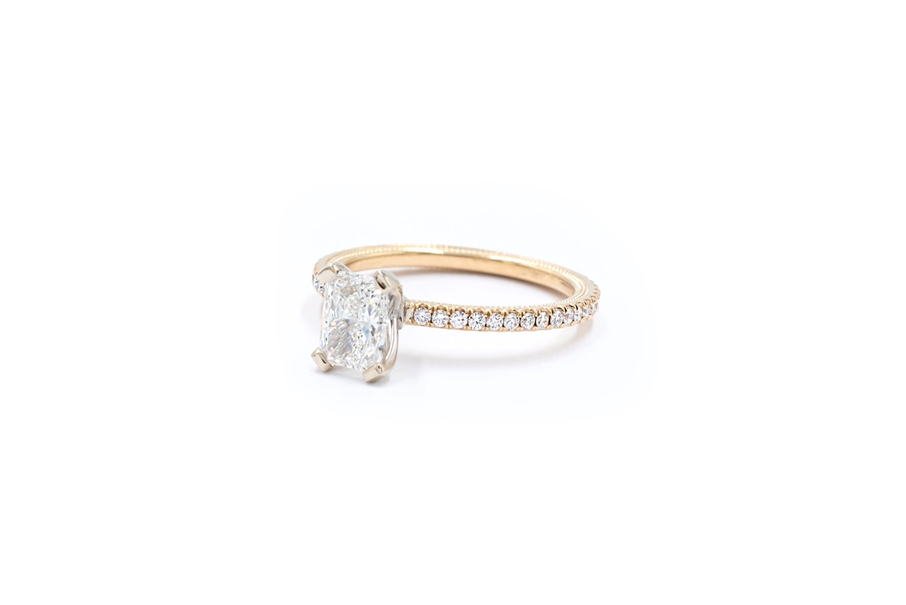Verragio 1.30 ctw Radiant Cut Diamond Engagement Ring GIA