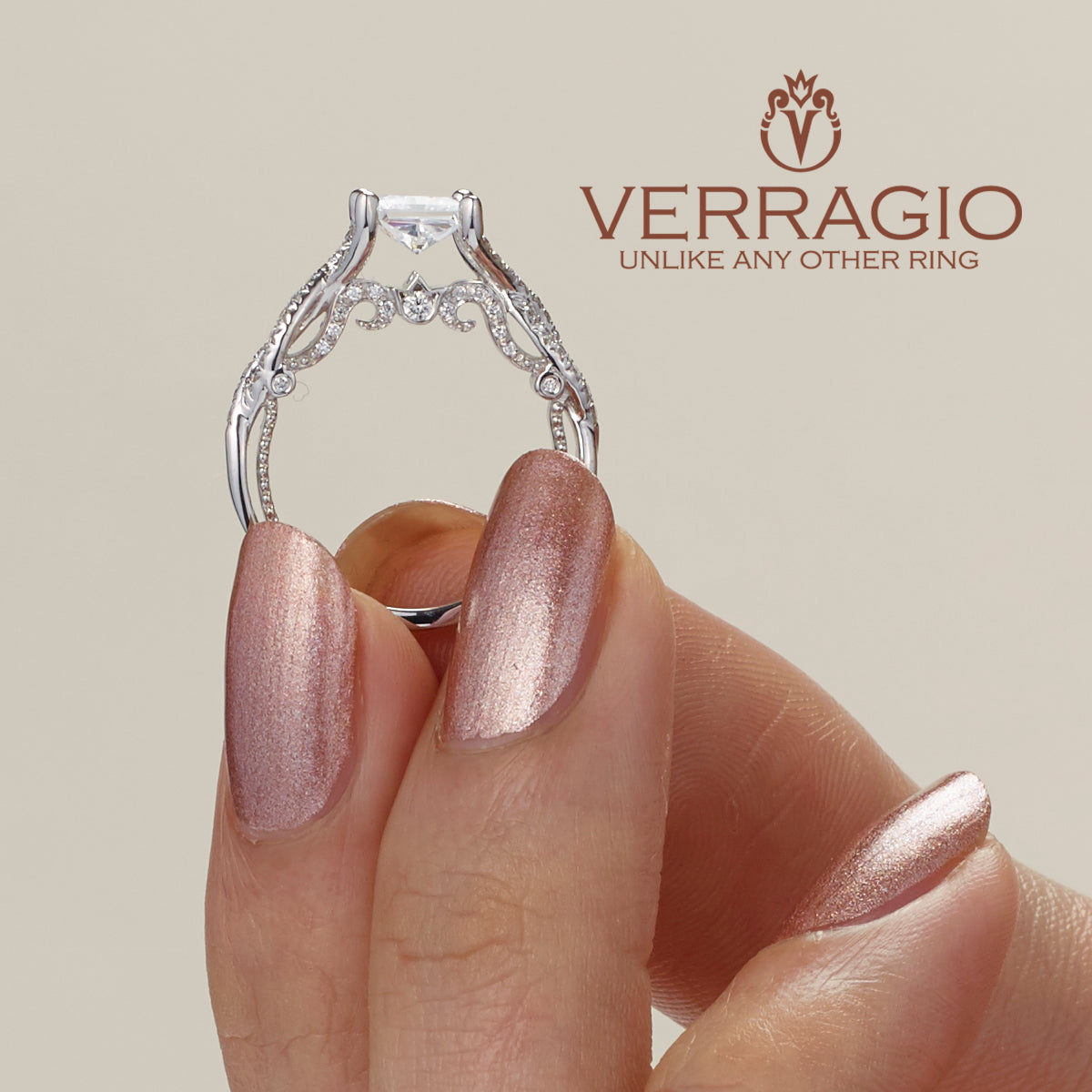 Diamond Engagement Ring Verragio Insignia Collection 7060 1.35ctw