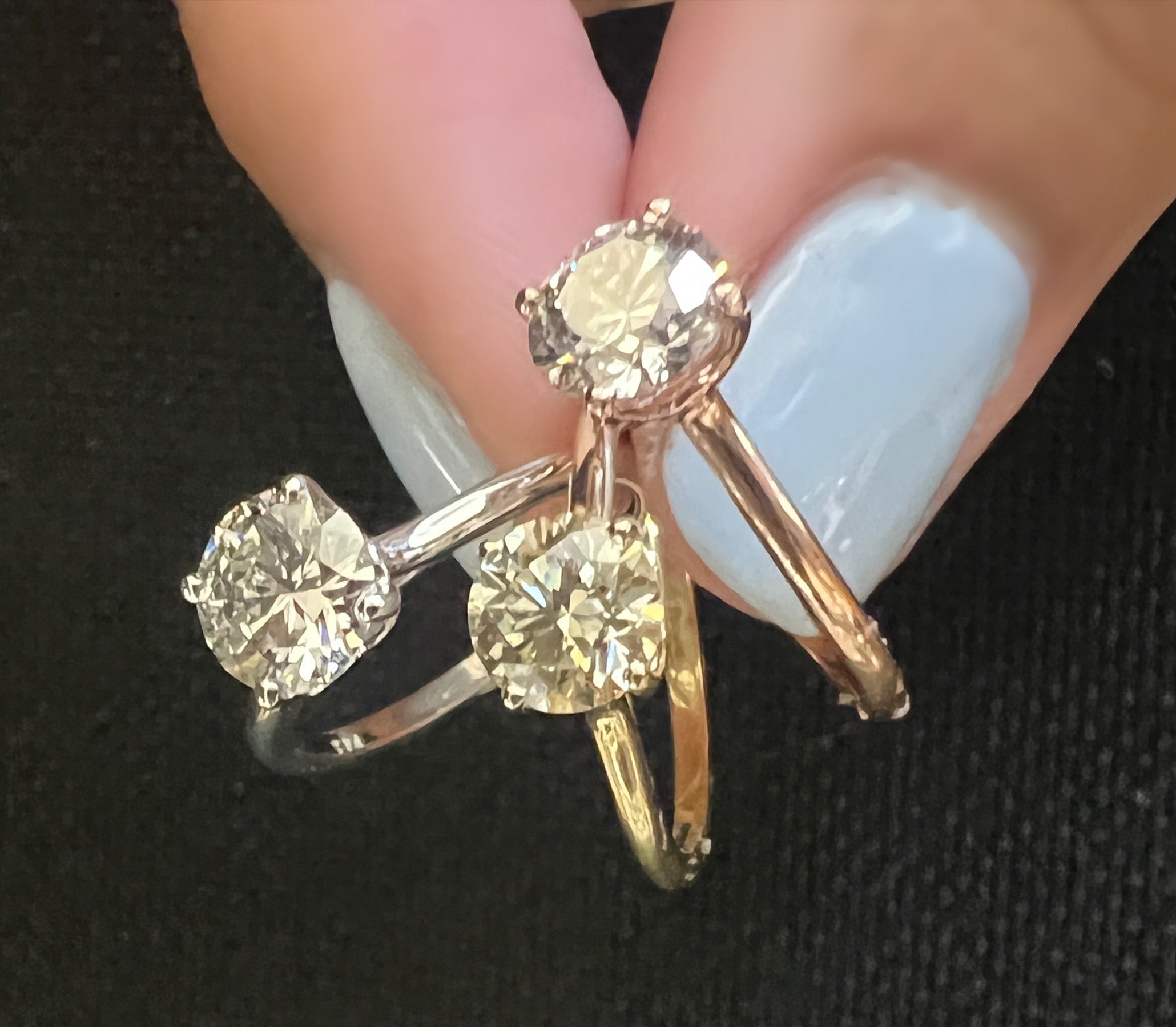 1 carat Lab Grown Diamond Solitaire Ring