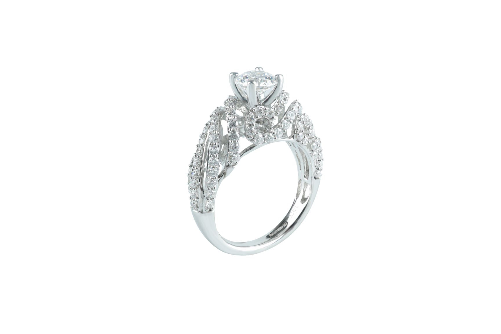 LeVian Bridal Collection Diamond Engagement Ring 1.85 ctw