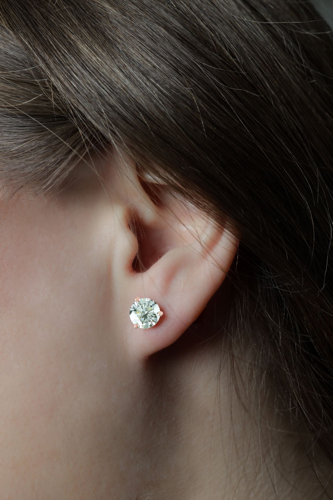 2.02 ctw GIA Certified Diamond Stud Earrings