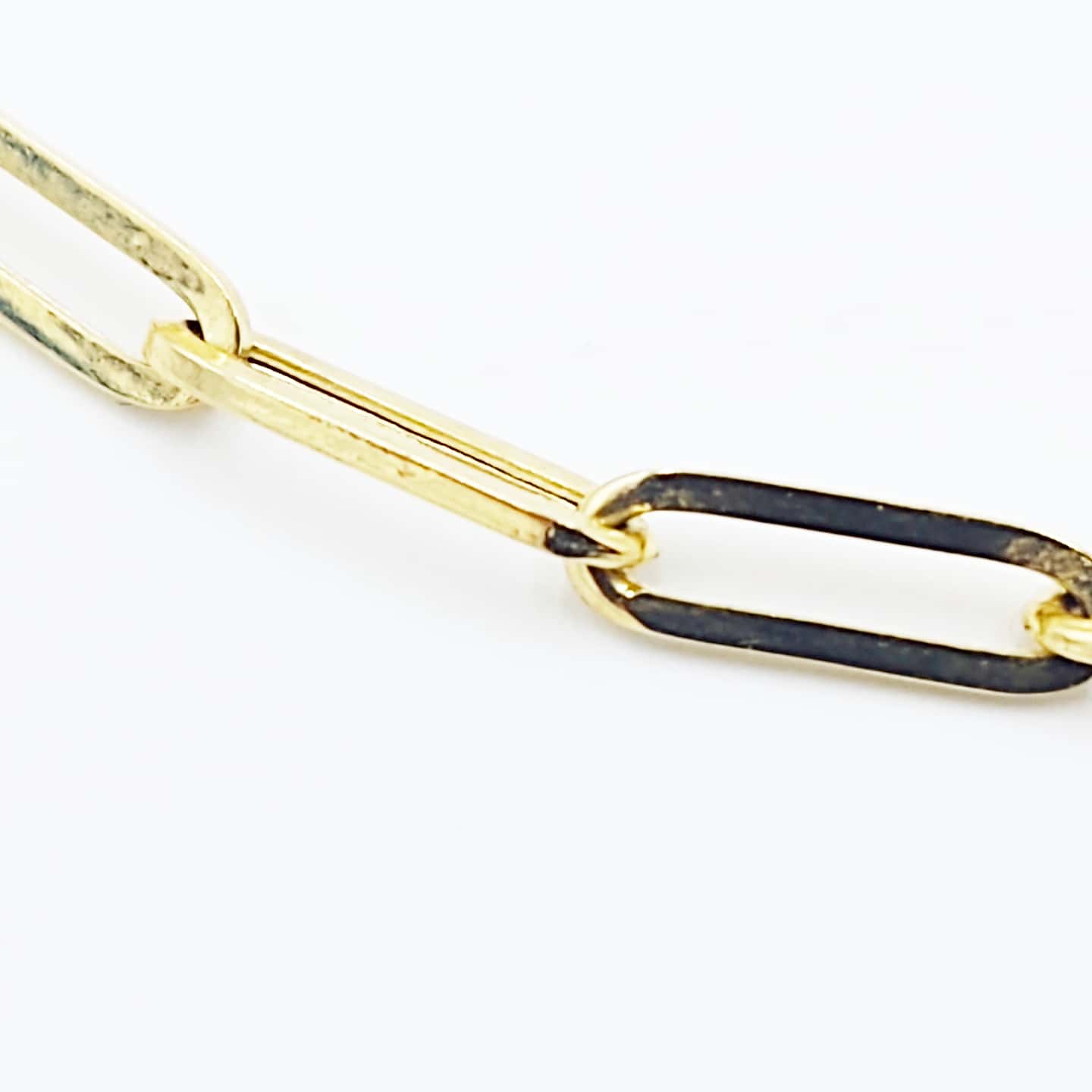 Paperclip Link Chain 14k 20"