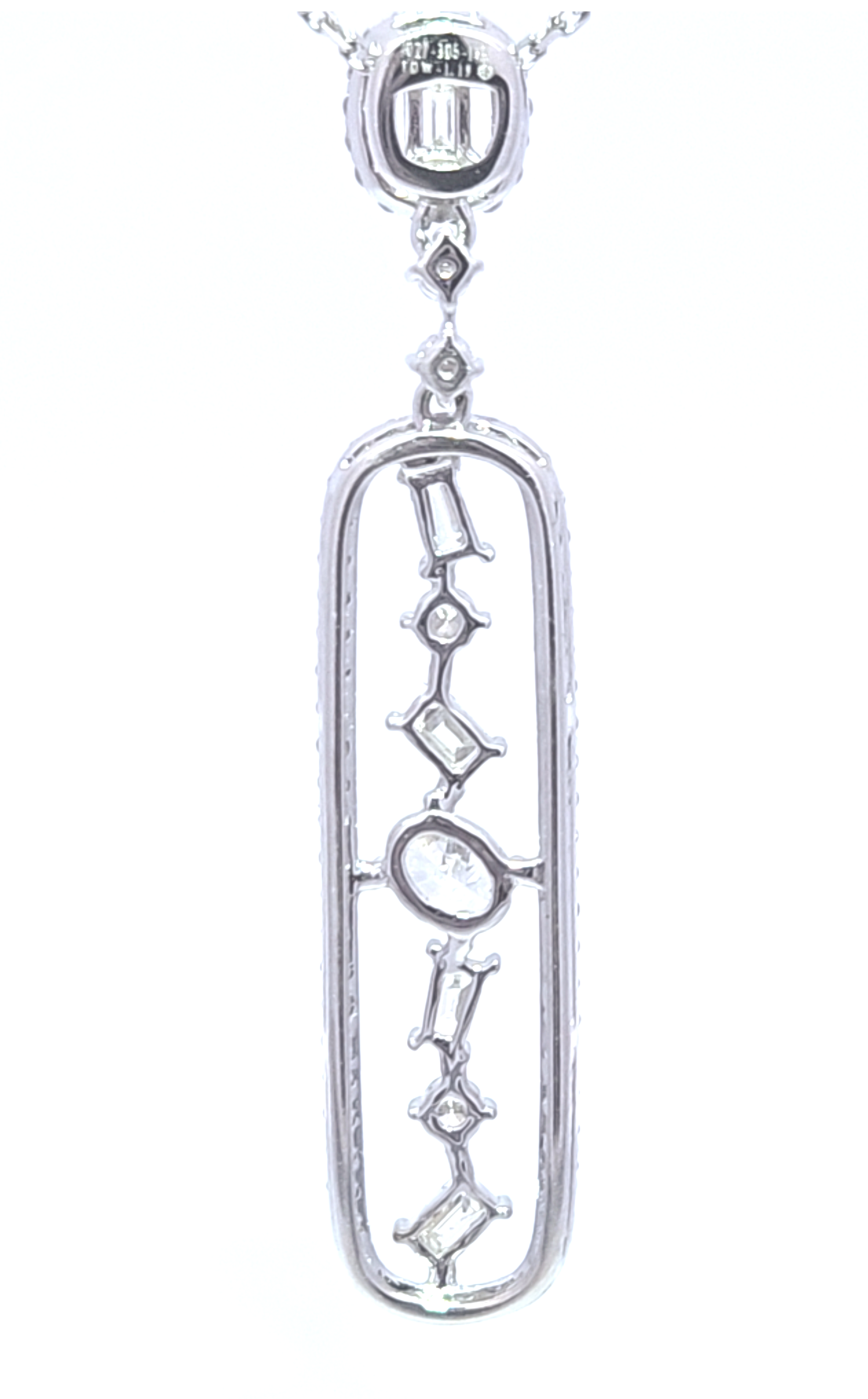 Multi-Shaped Diamond Pendant