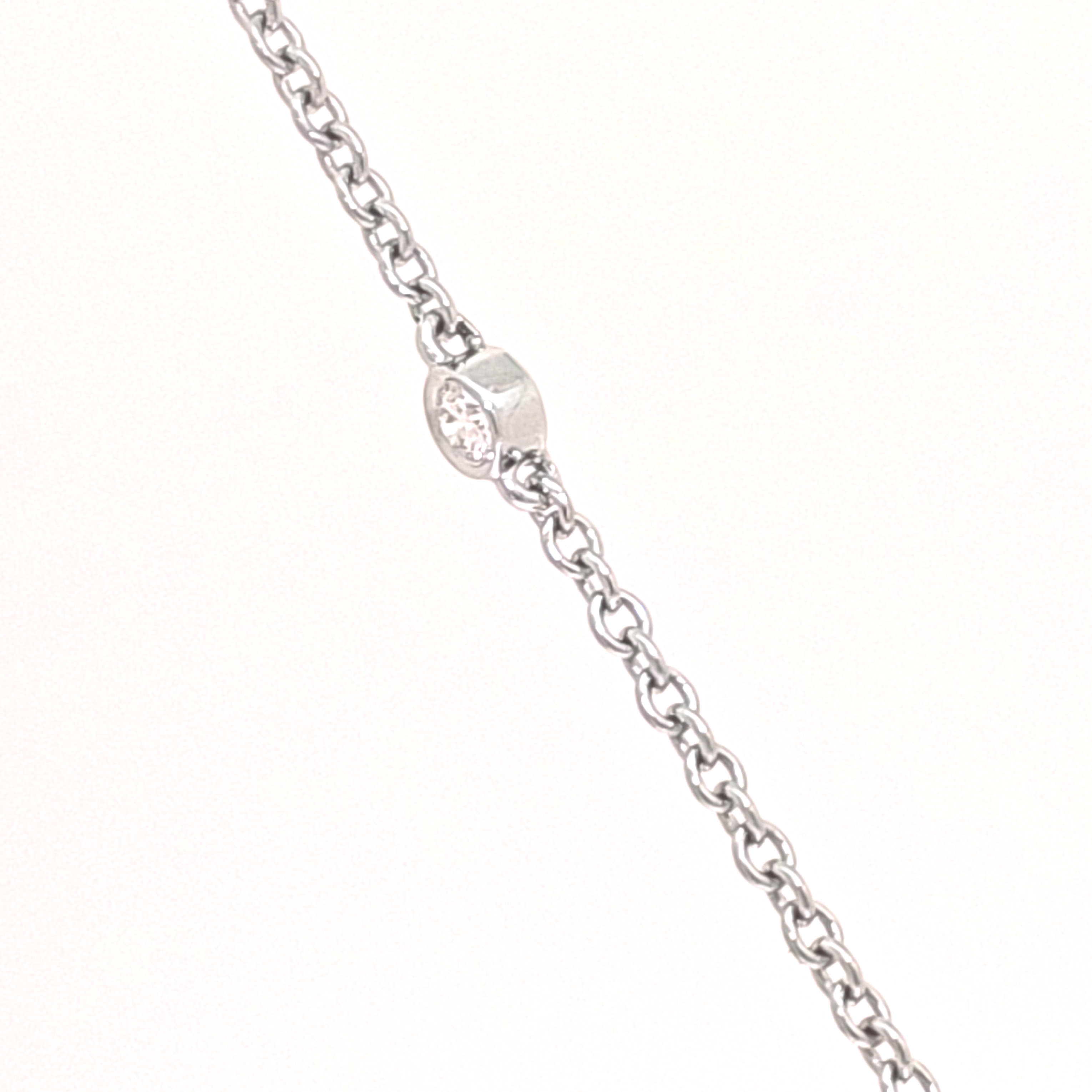 Aquamarine and Diamond Necklace