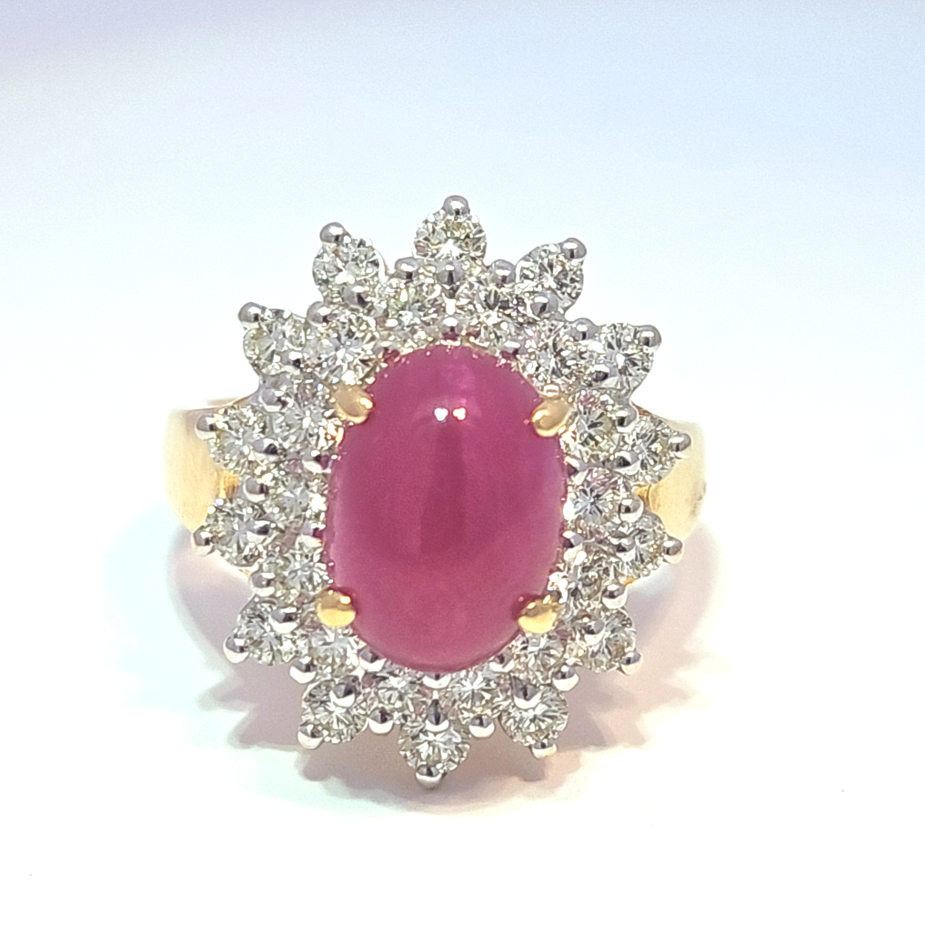 Ruby and Diamond Ring