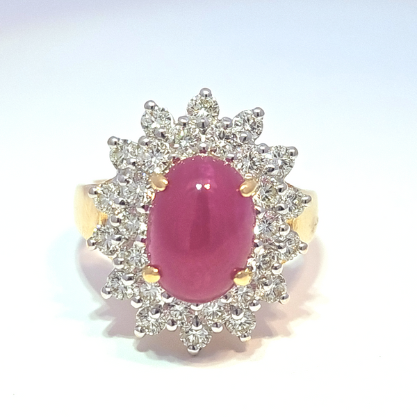 Ruby and Diamond Ring