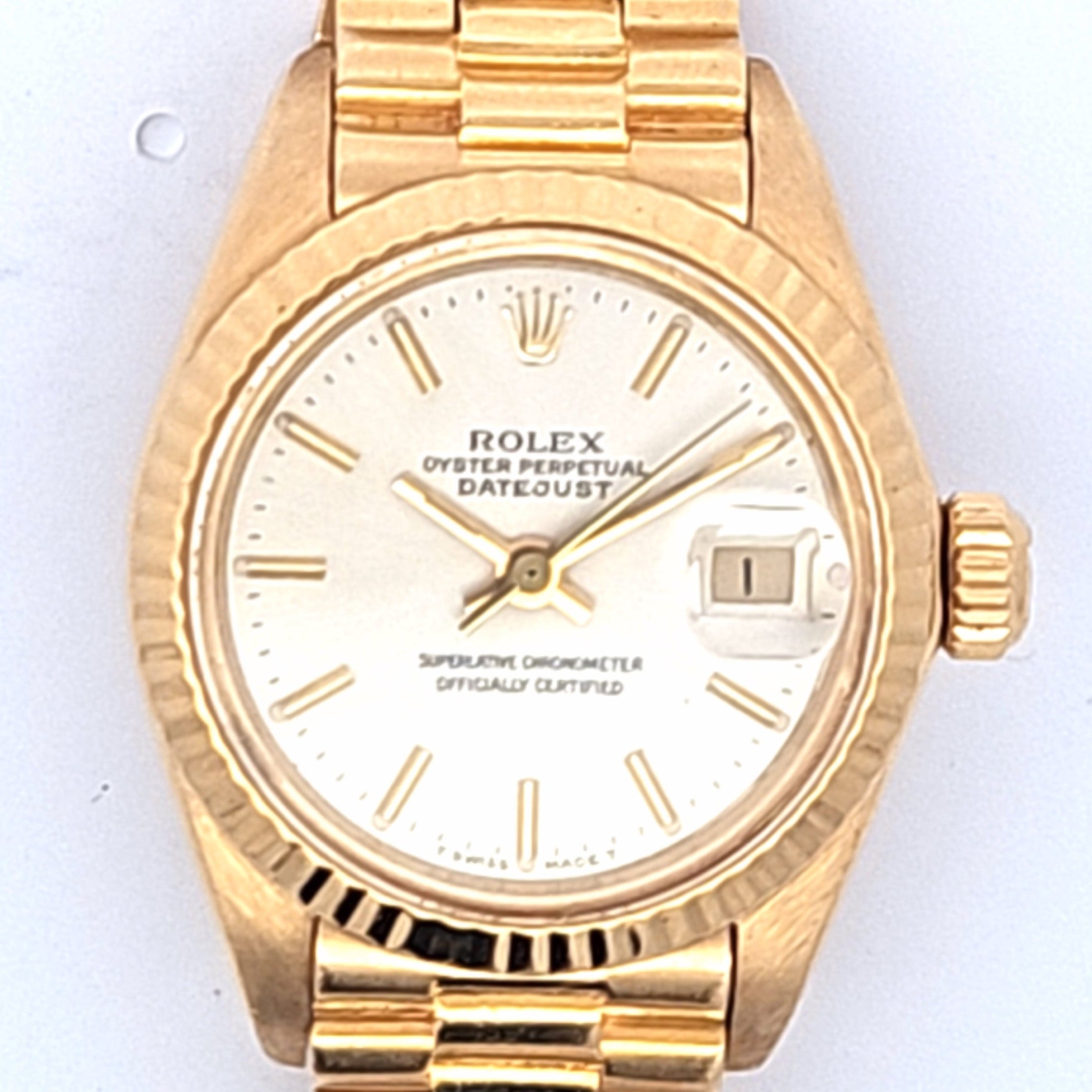 18k Ladies Presidential Rolex DateJust