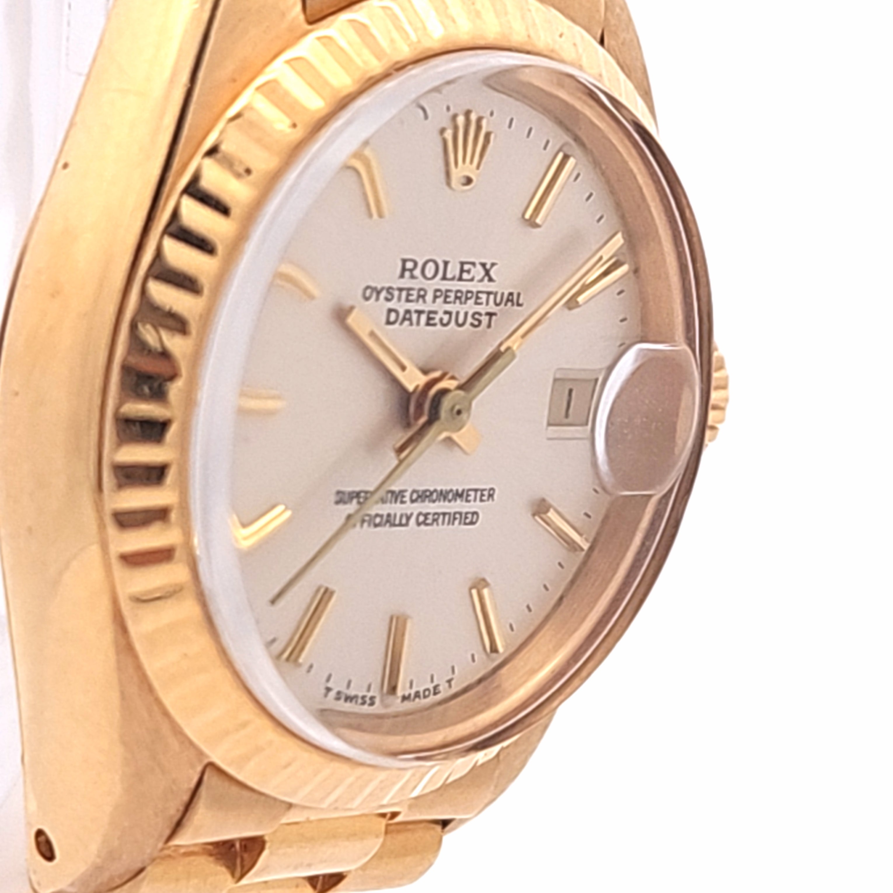 18k Ladies Presidential Rolex DateJust