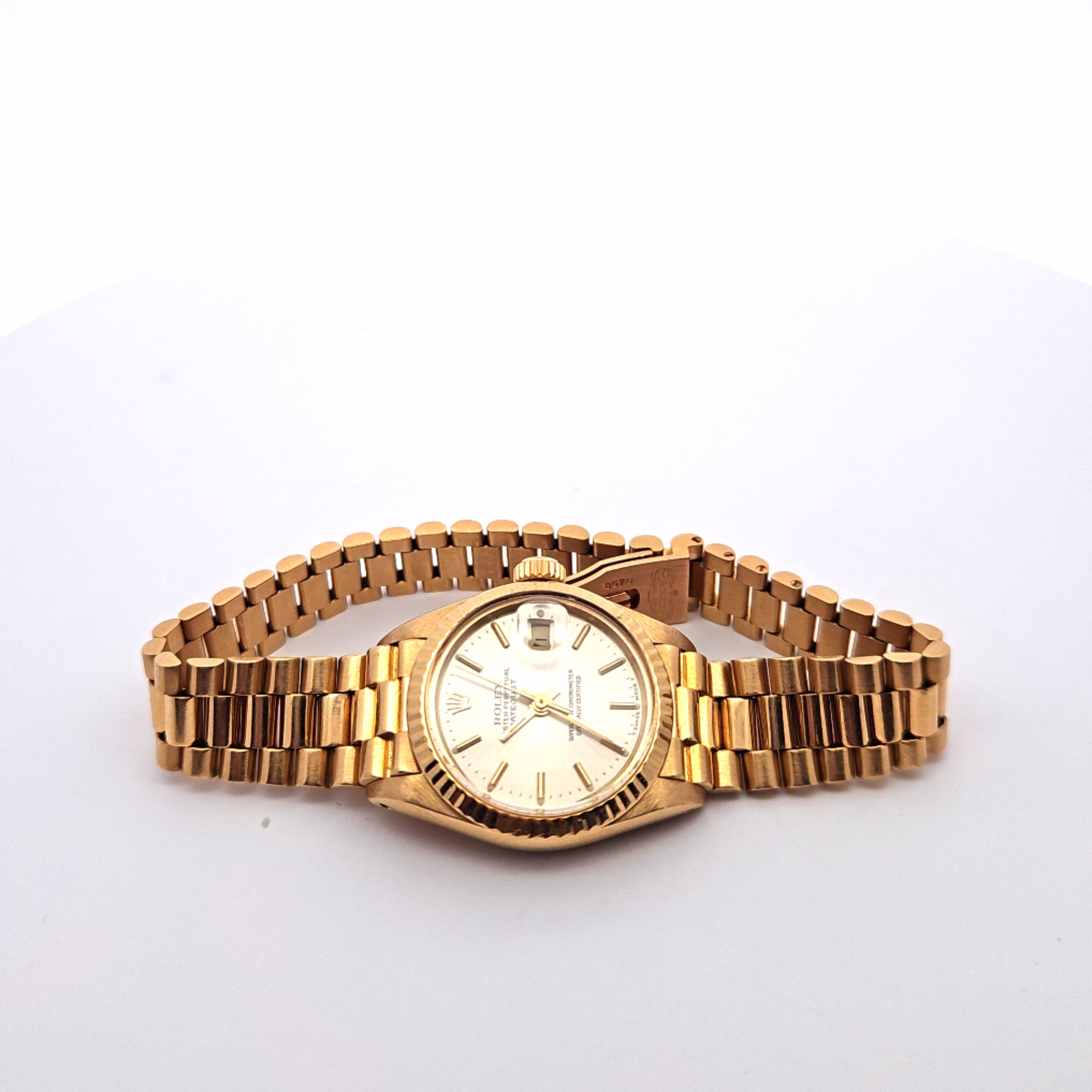 18k Ladies Presidential Rolex DateJust