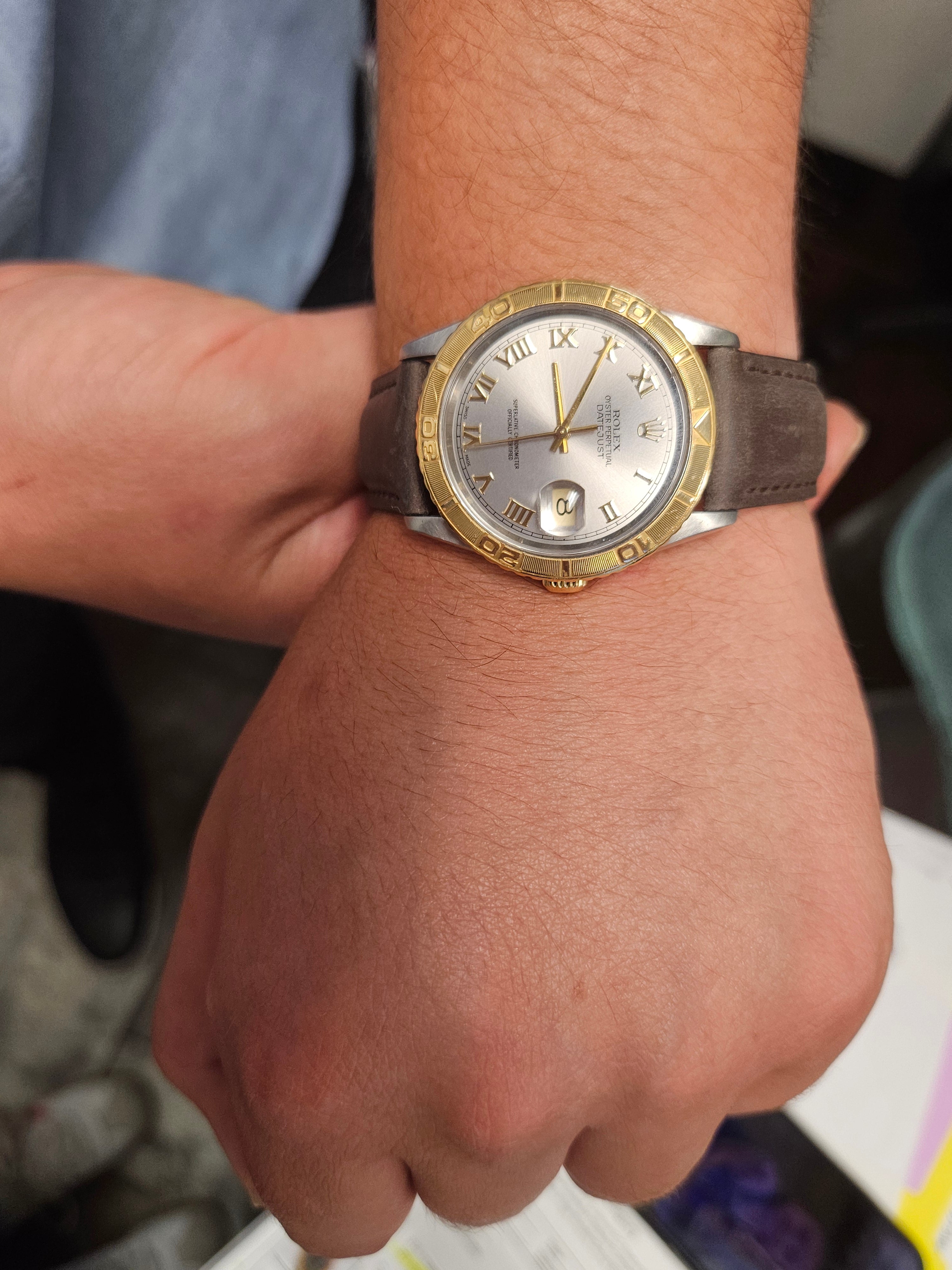Two-Tone Rolex Thunderbird Datejust
