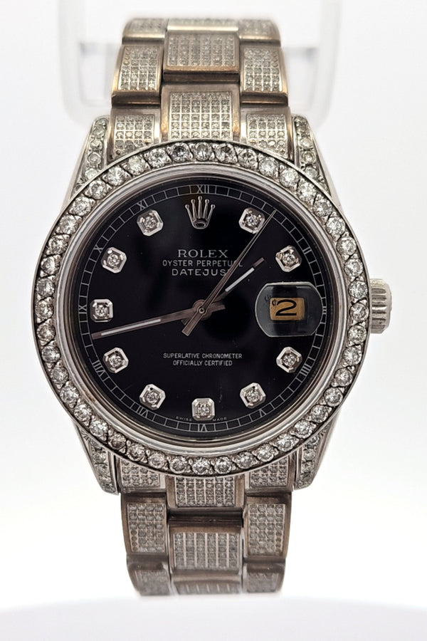 Iced Out Rolex Datejust