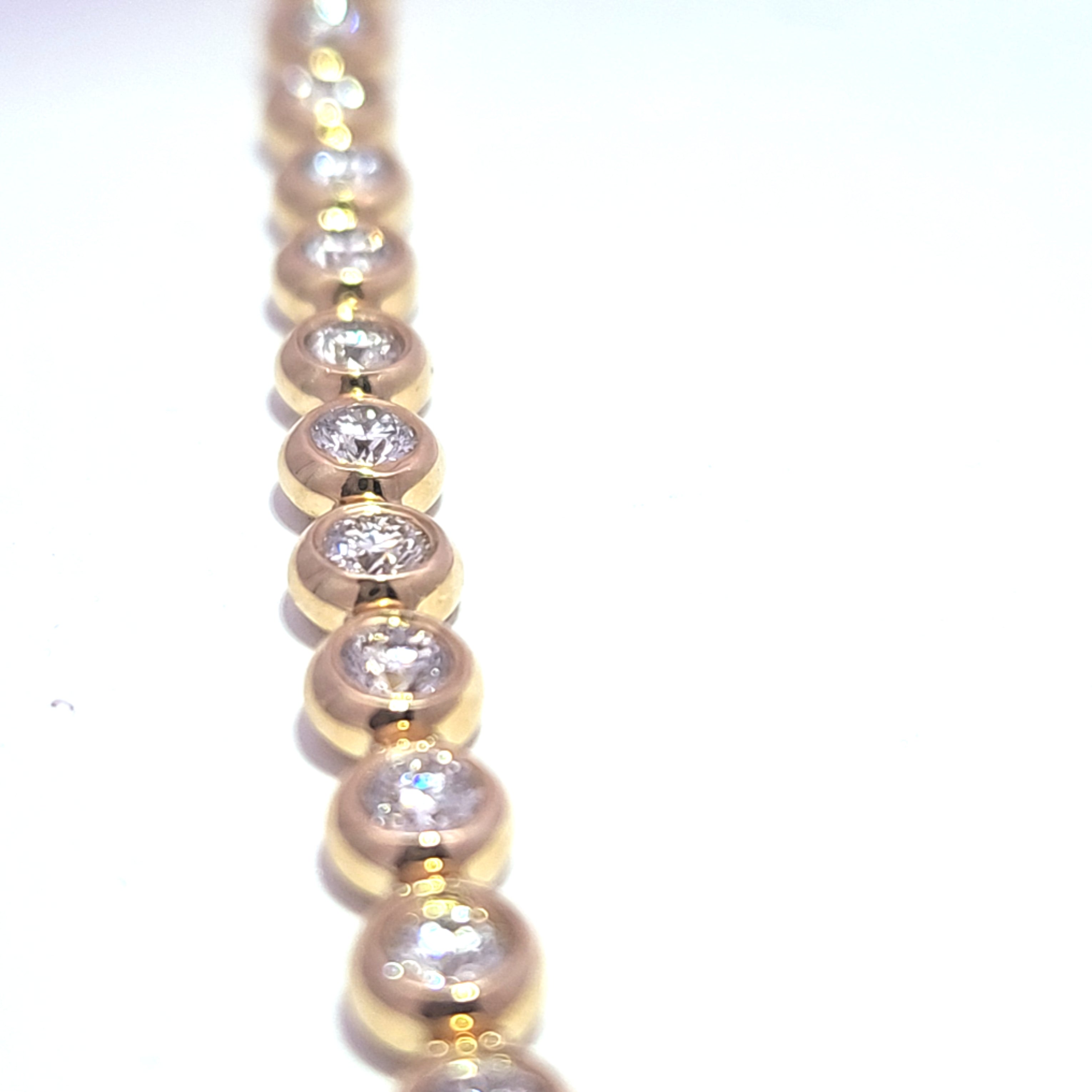 14k Gold Diamond Necklace