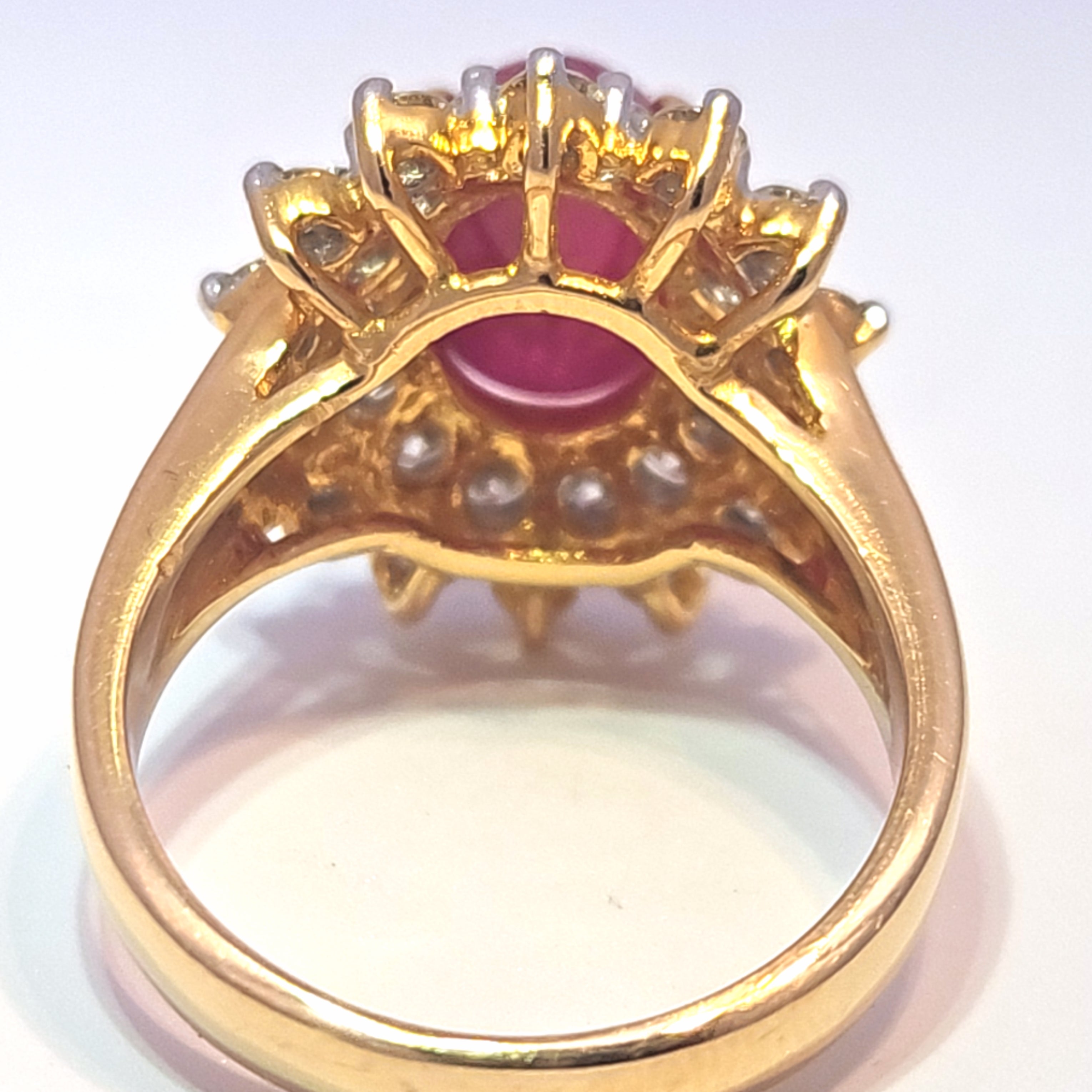Ruby and Diamond Ring