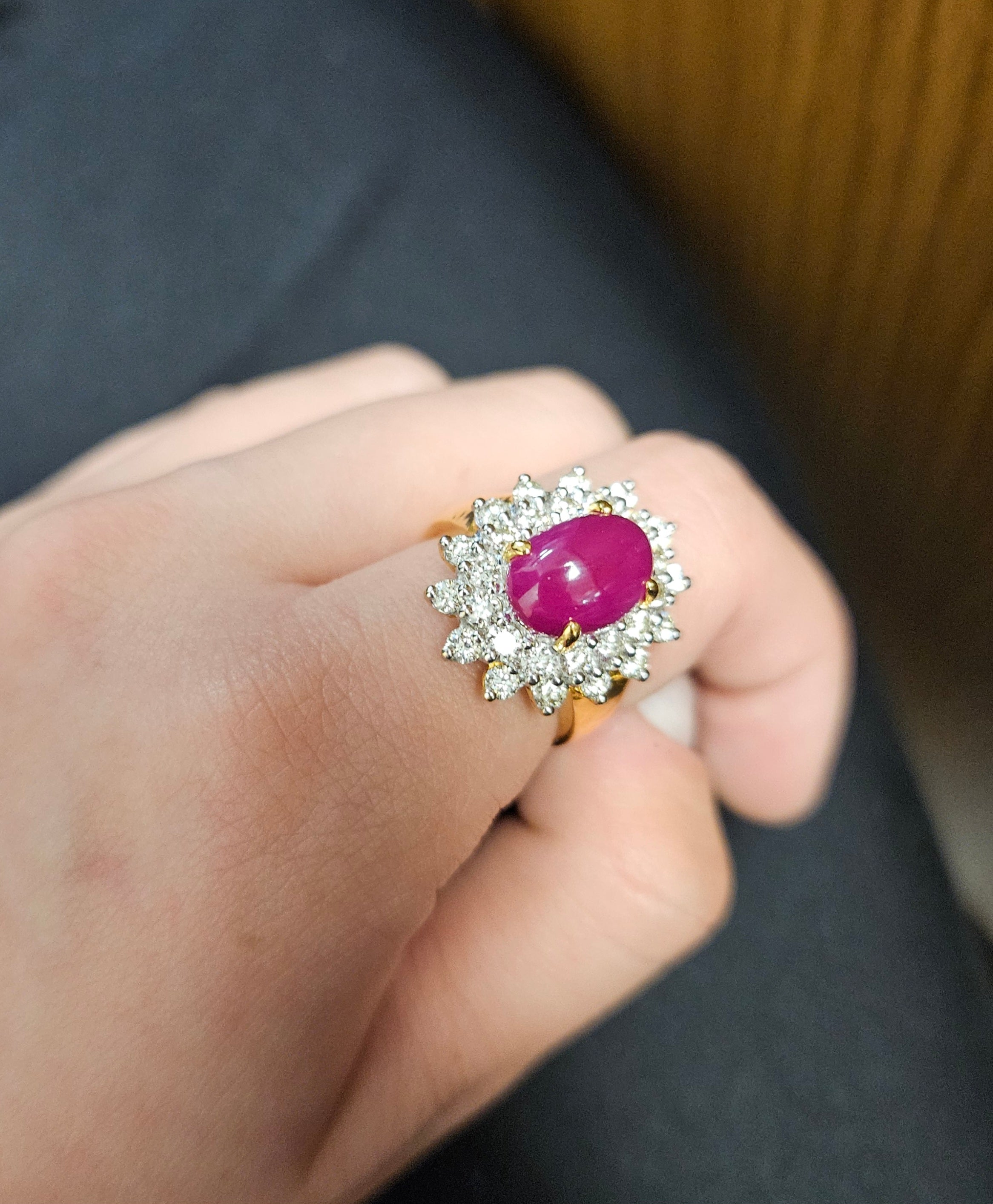 Ruby and Diamond Ring