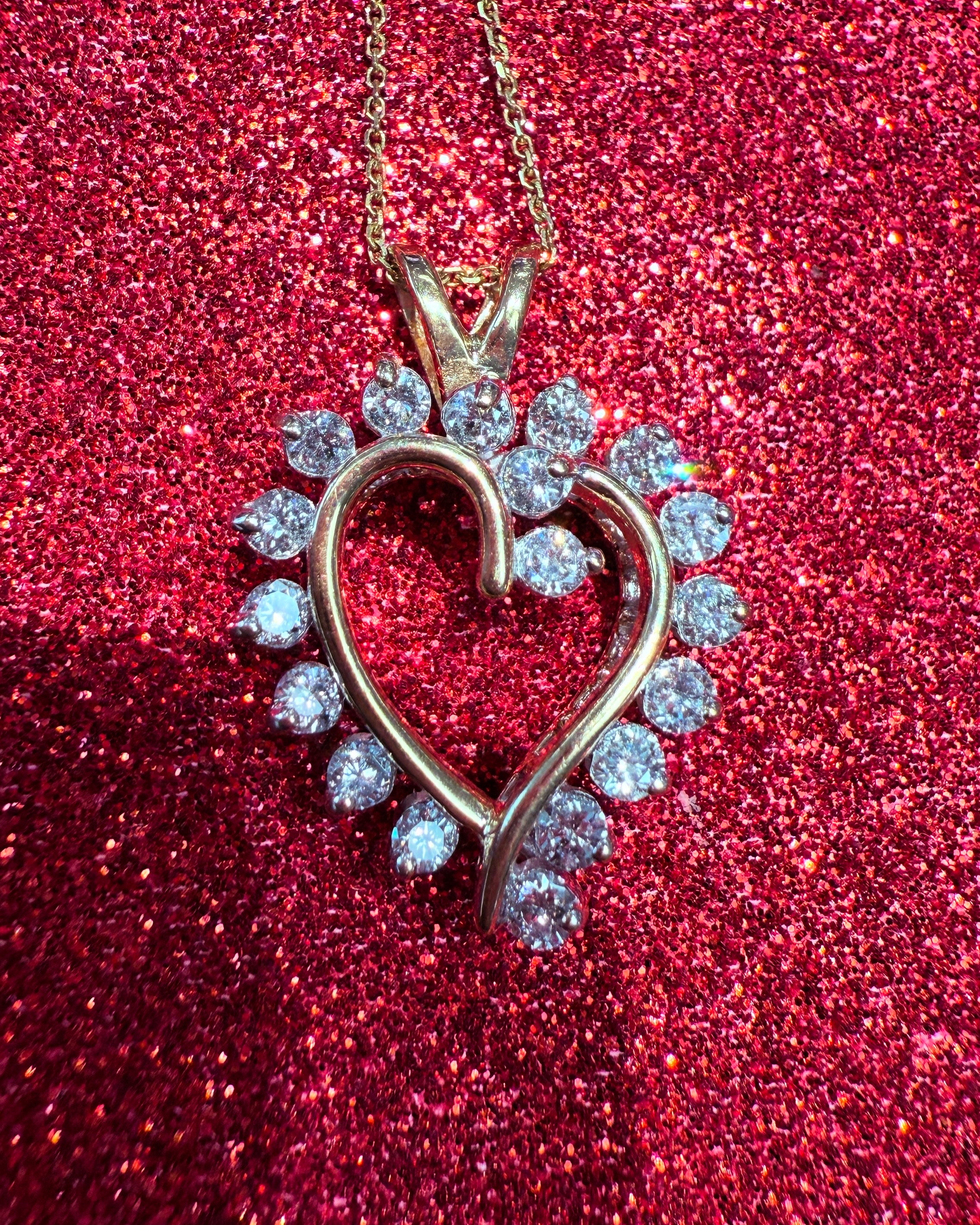 Diamond Heart Pendant