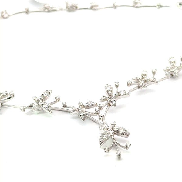 Diamond Butterfly Necklace