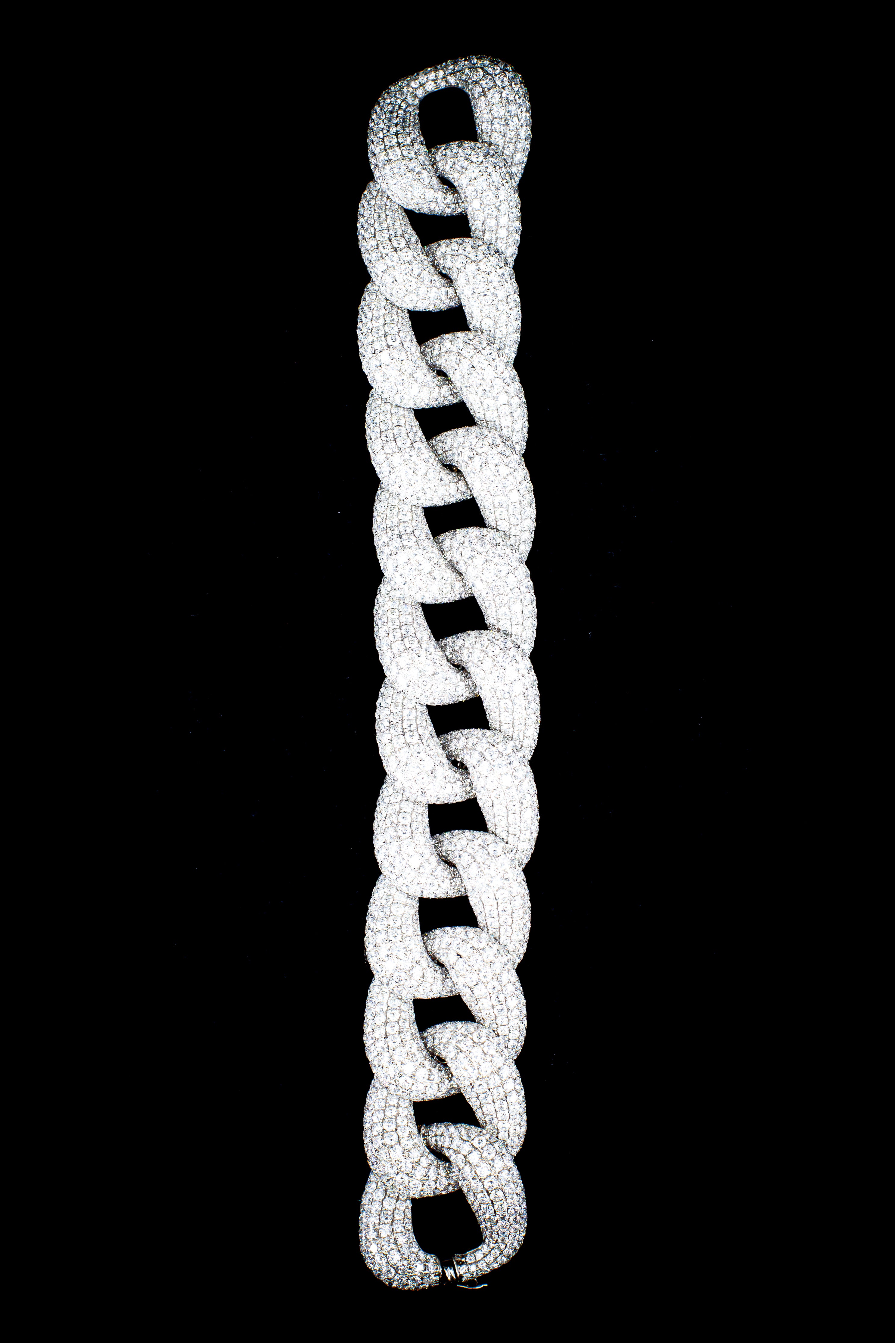Jumbo Pave Link Bracelet