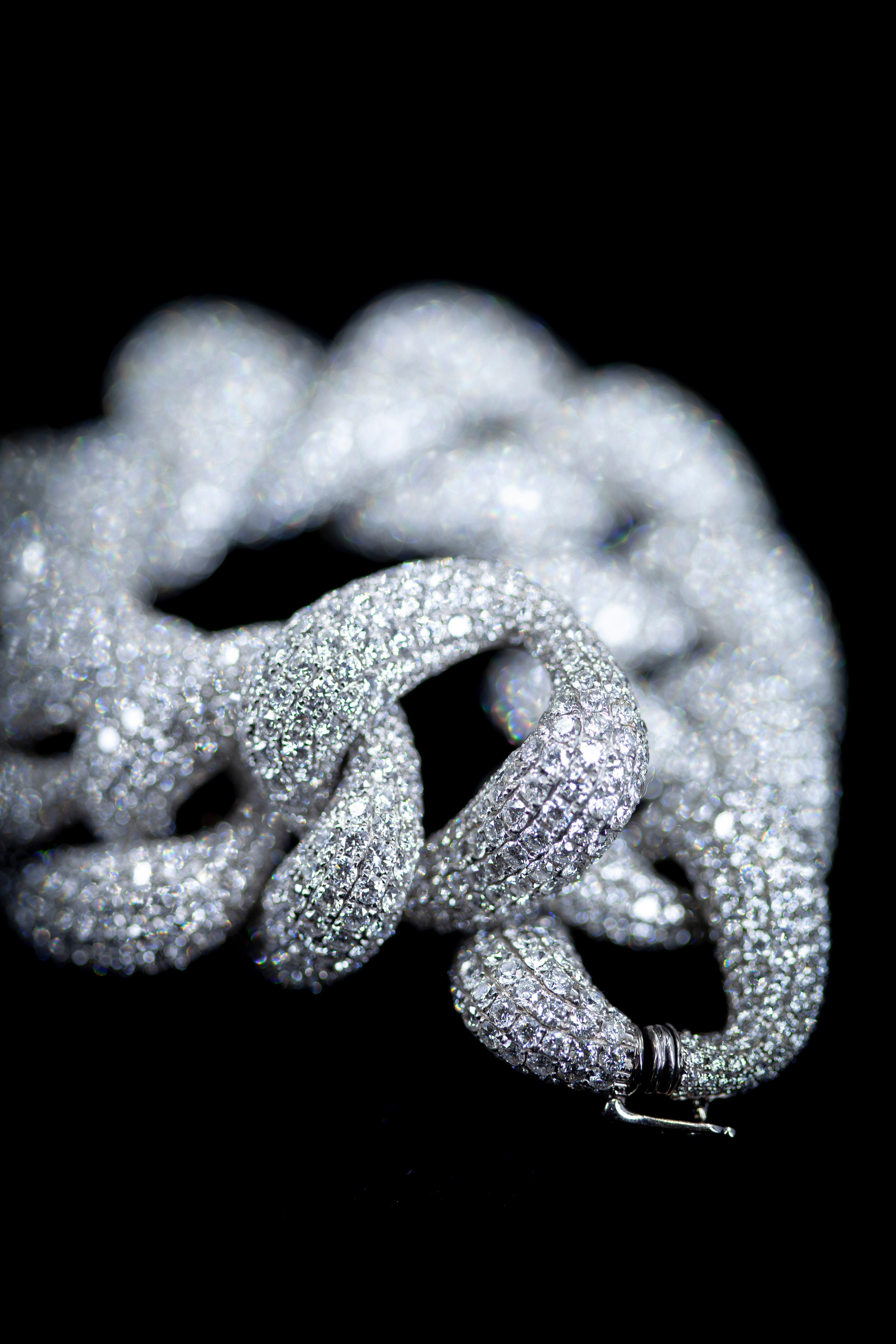 Jumbo Pave Link Bracelet