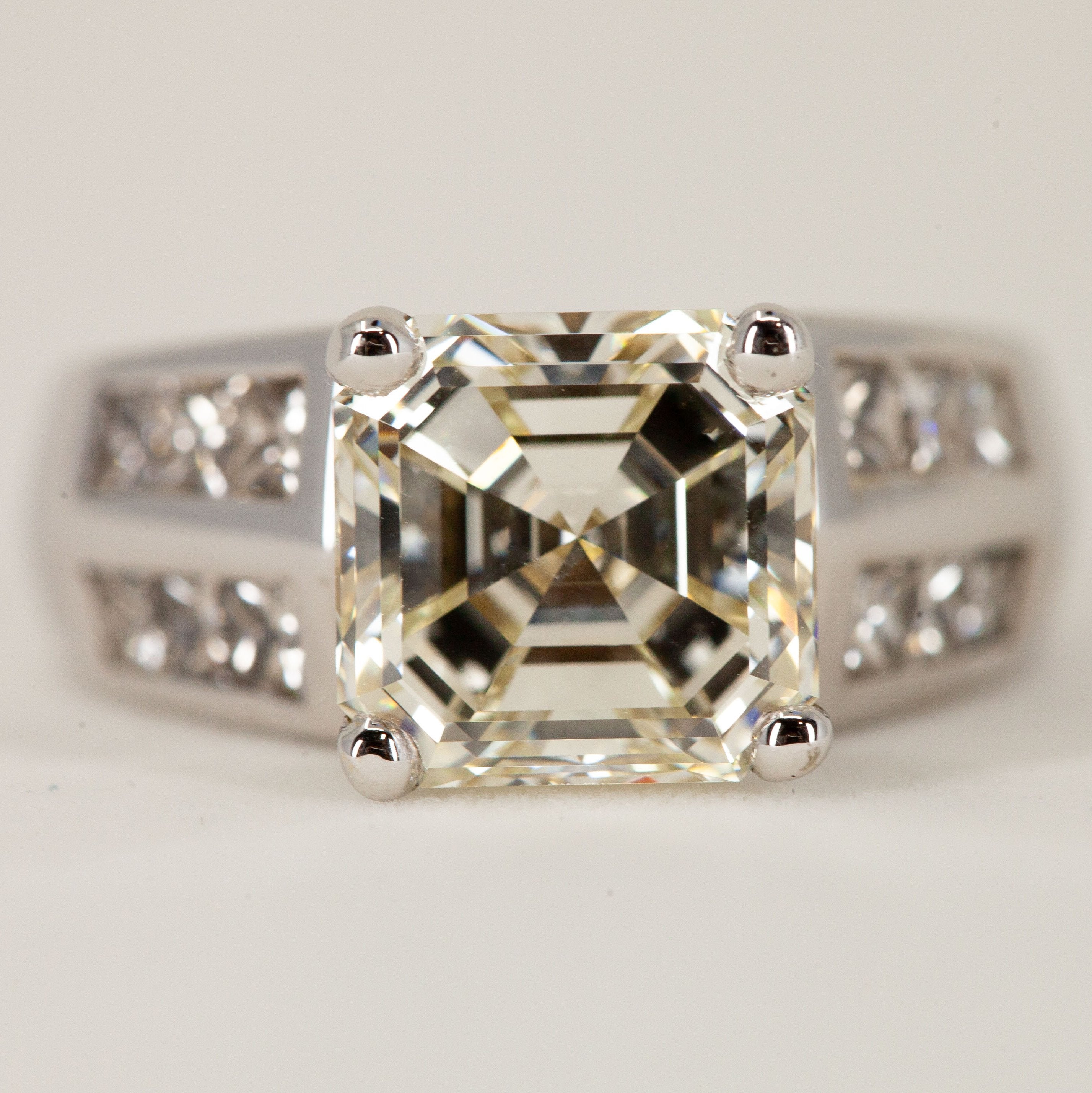 4 Carat Asher Engagement Ring