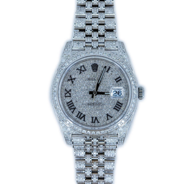 Iced-Out DateJust Timepiece 126300