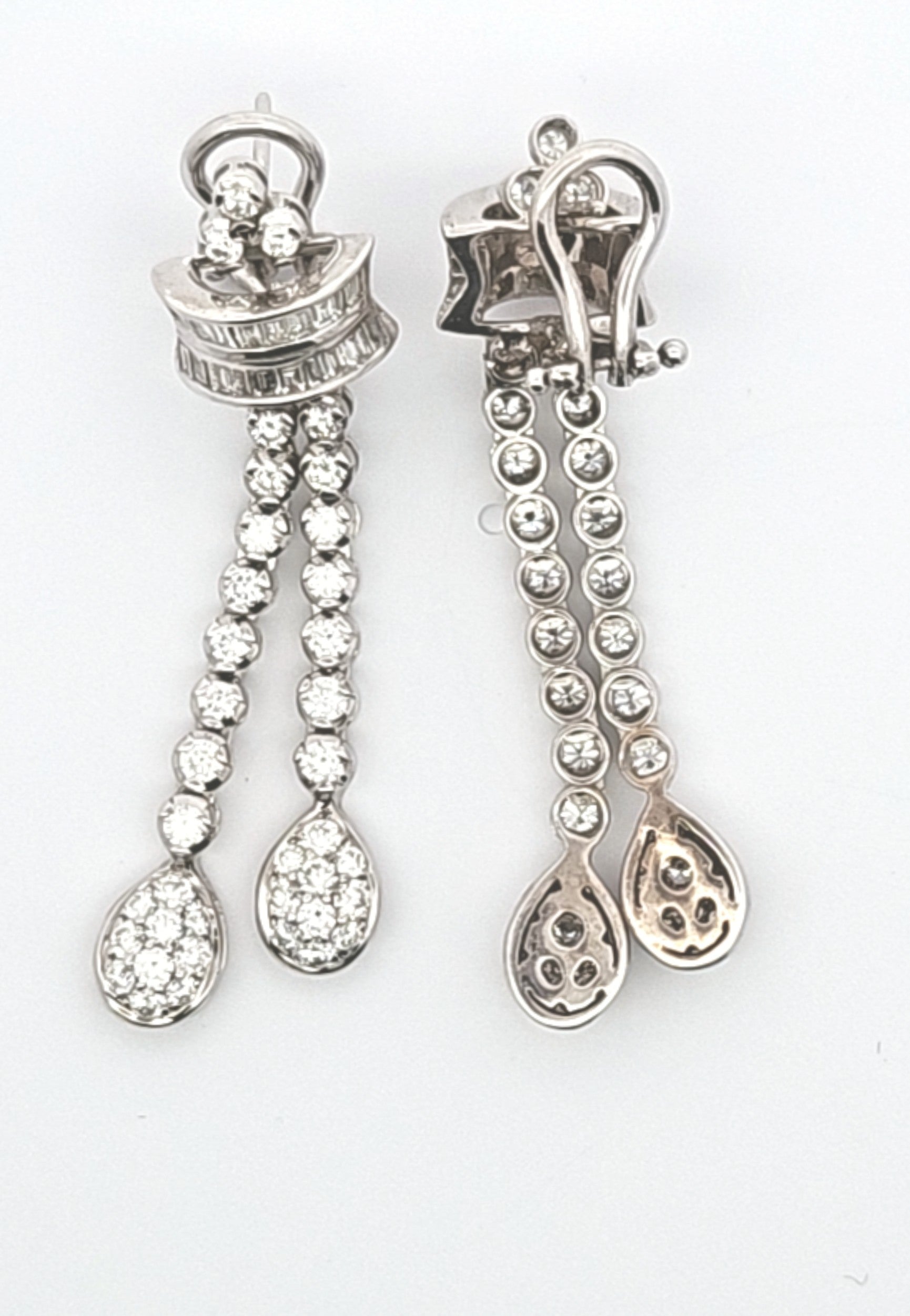 Diamond Dangle Earring