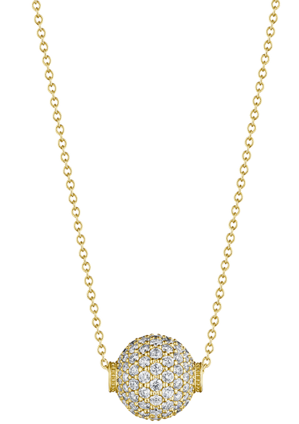 Verragio Devotion Collection Diamond Disco Bead Pendant