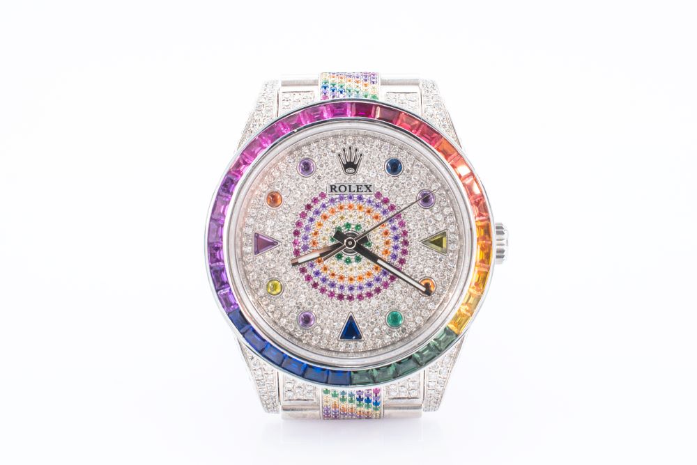 Multi-Gemstone and Diamond Rainbow Skittles OP 114300