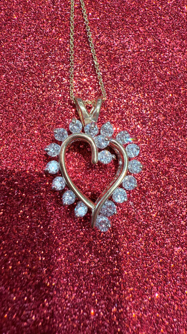 Diamond Heart Pendant