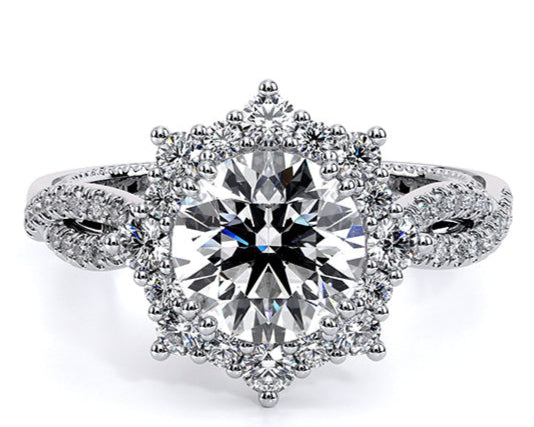 Verragio Halo Engagement Ring