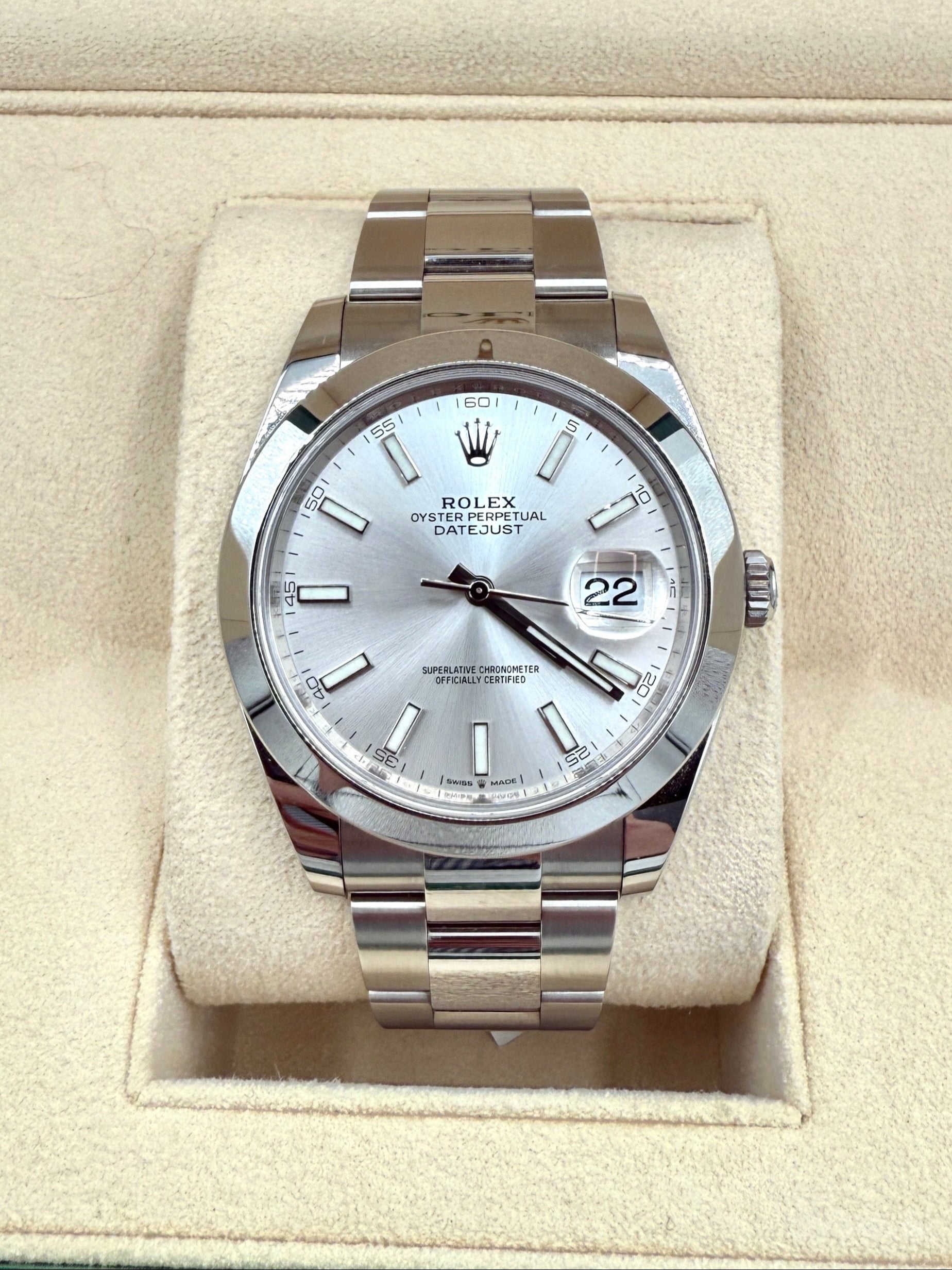Pre-Owned 2025 Rolex Datejust 41mm