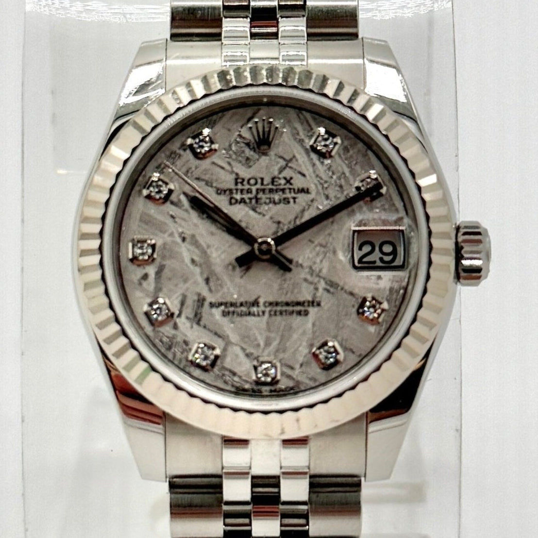 Pre-Owned Women's Rolex Meteorite Dial Datejust