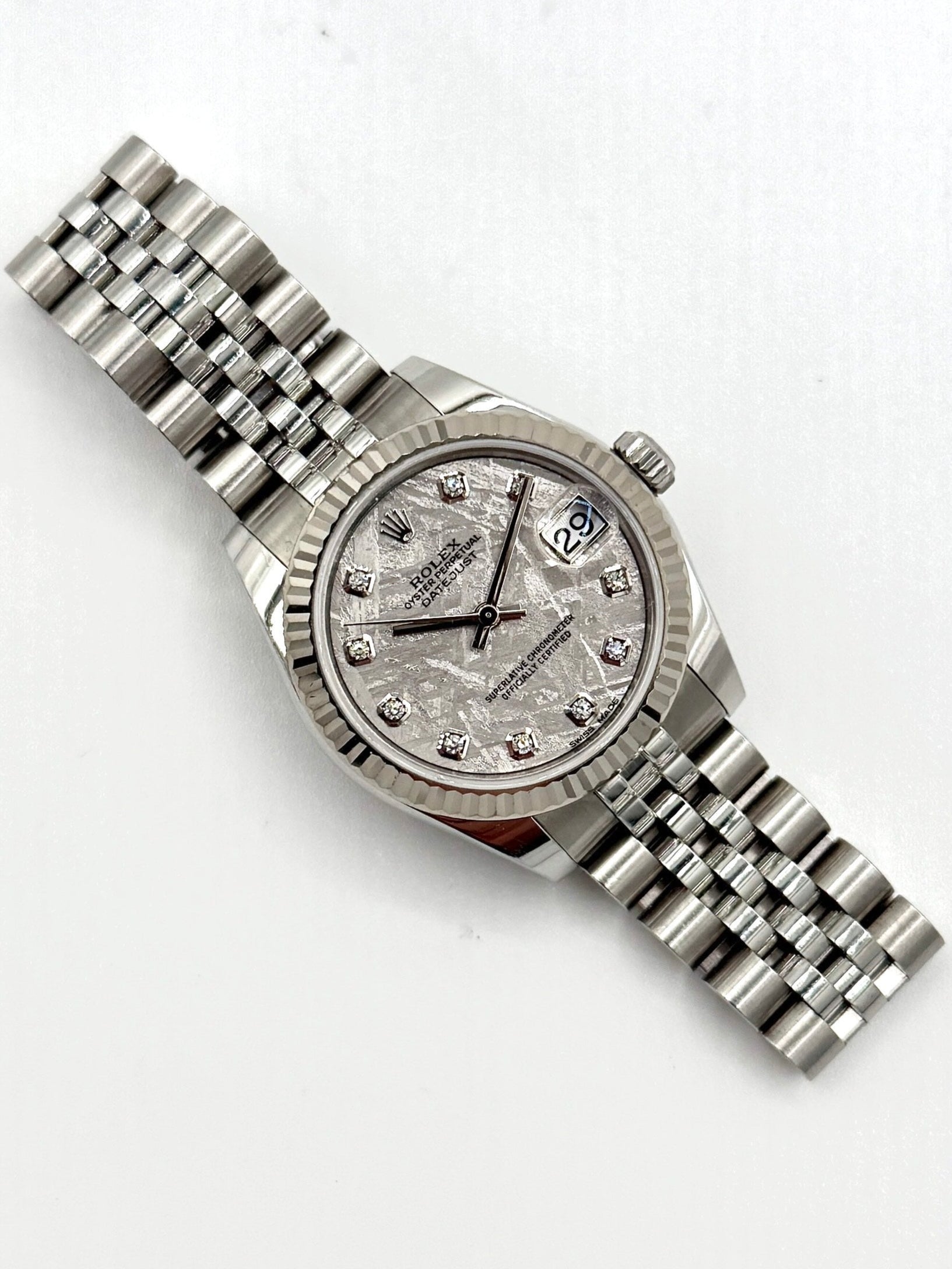 Pre-Owned Women's Rolex Meteorite Dial Datejust