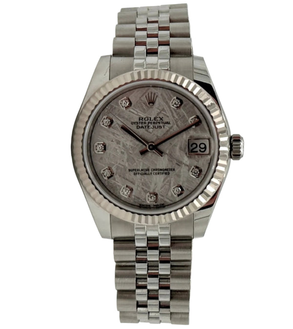 Pre-Owned Women's Rolex Meteorite Dial Datejust