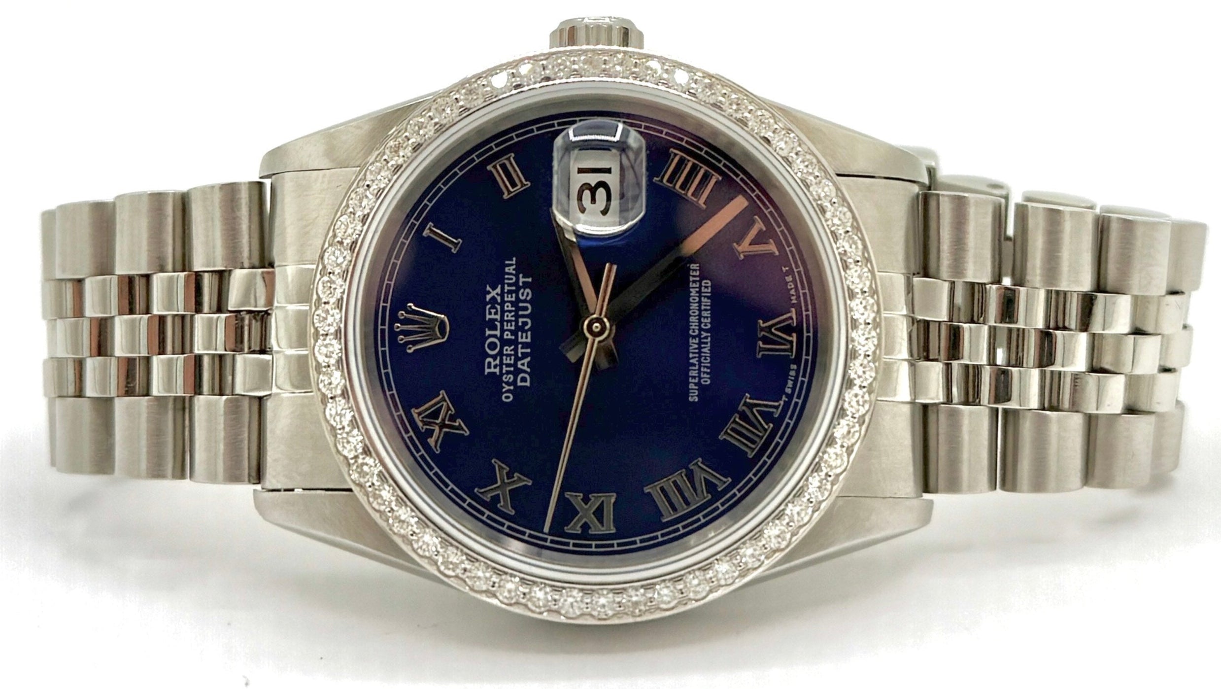 Pre-Owned Rolex Datejust Diamond Bezel