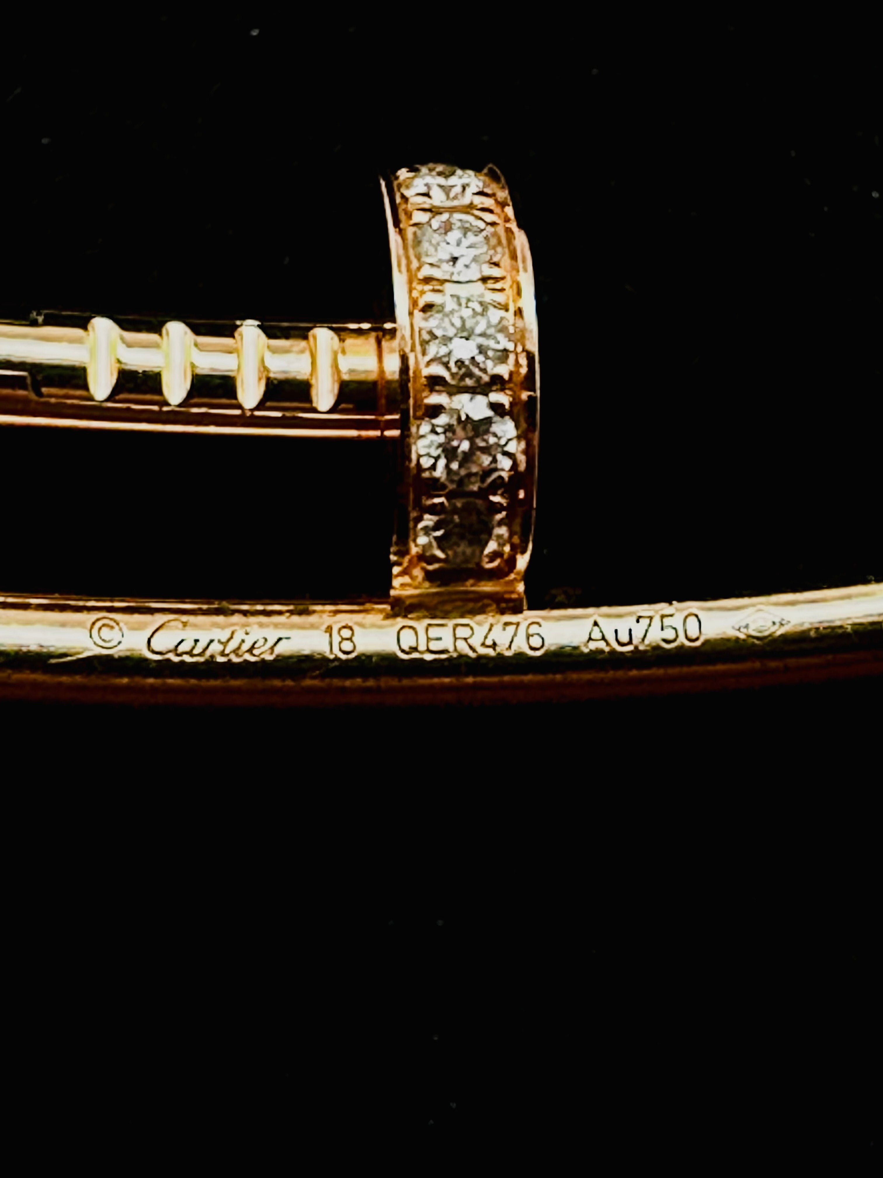 Cartier Juste Un Clou Dia Bracelet