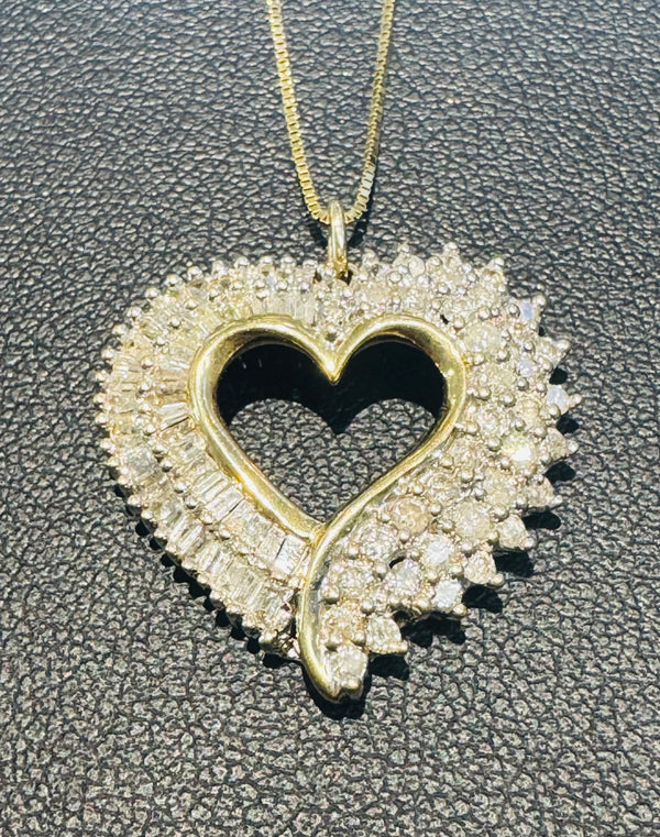 Diamond Heart Pendant