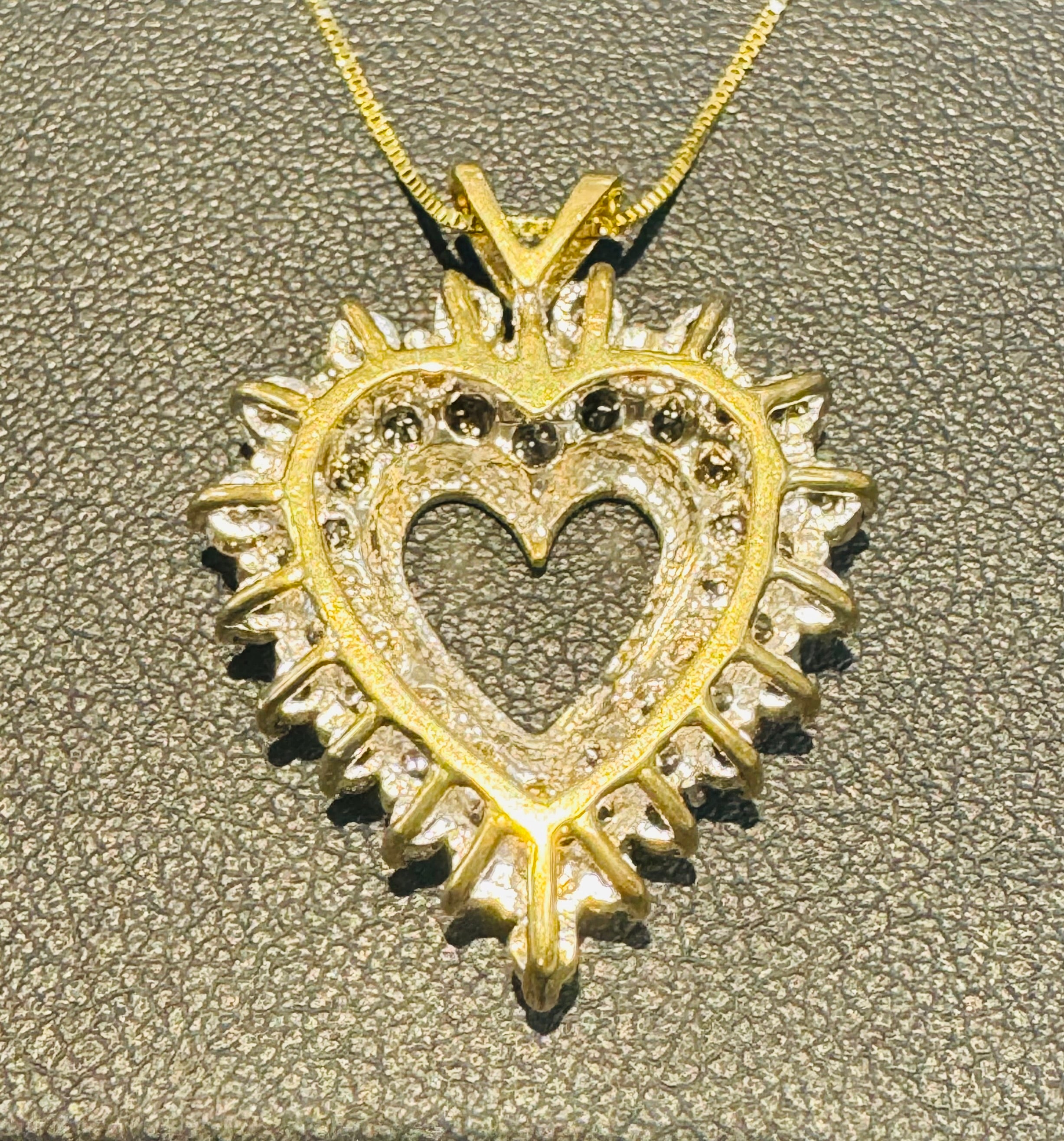 Diamond Heart Pendant