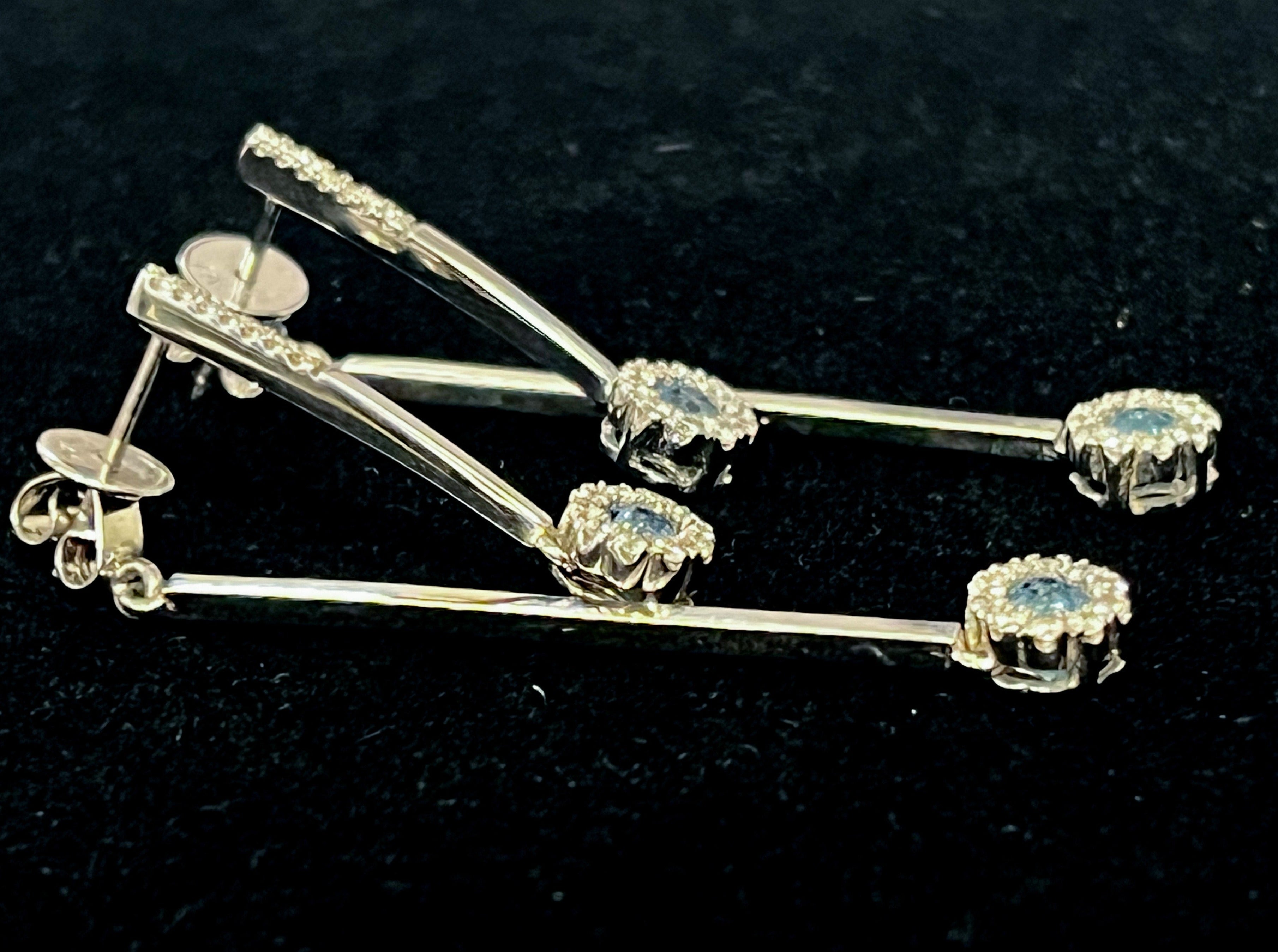 $749 Clearance 14 Karat Diamond Earrings