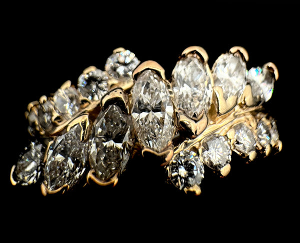 14k Yellow Gold Diamond Ring