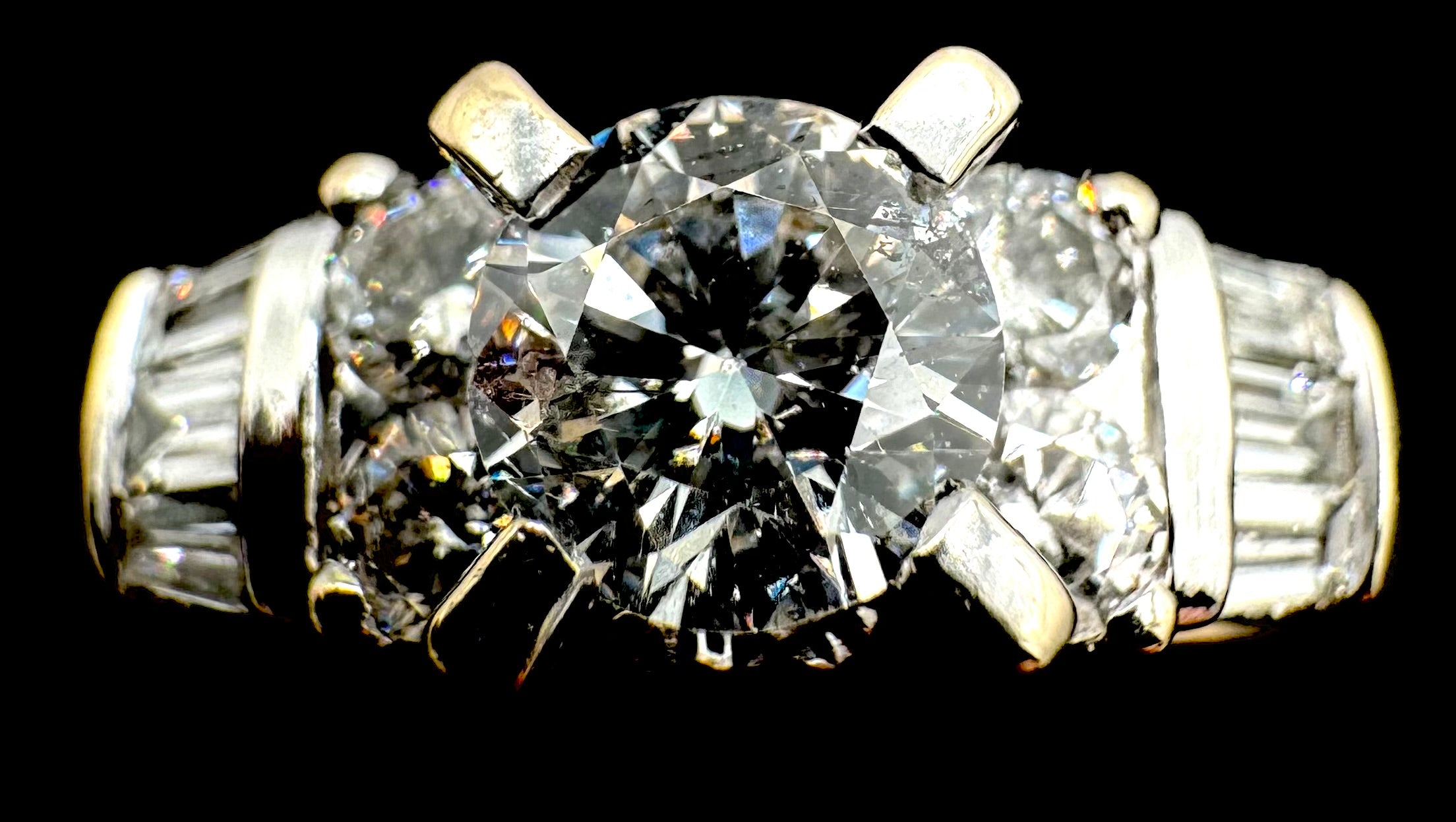 14k Yellow Gold Diamond Ring