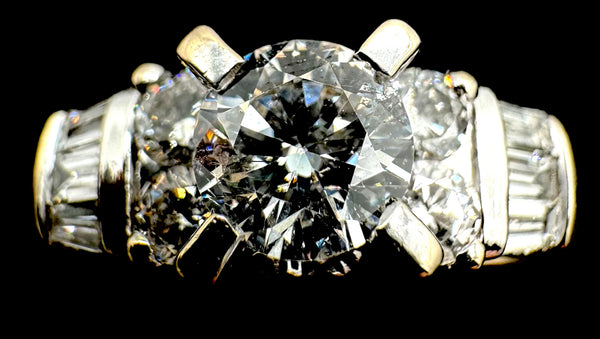 14k Yellow Gold Diamond Ring