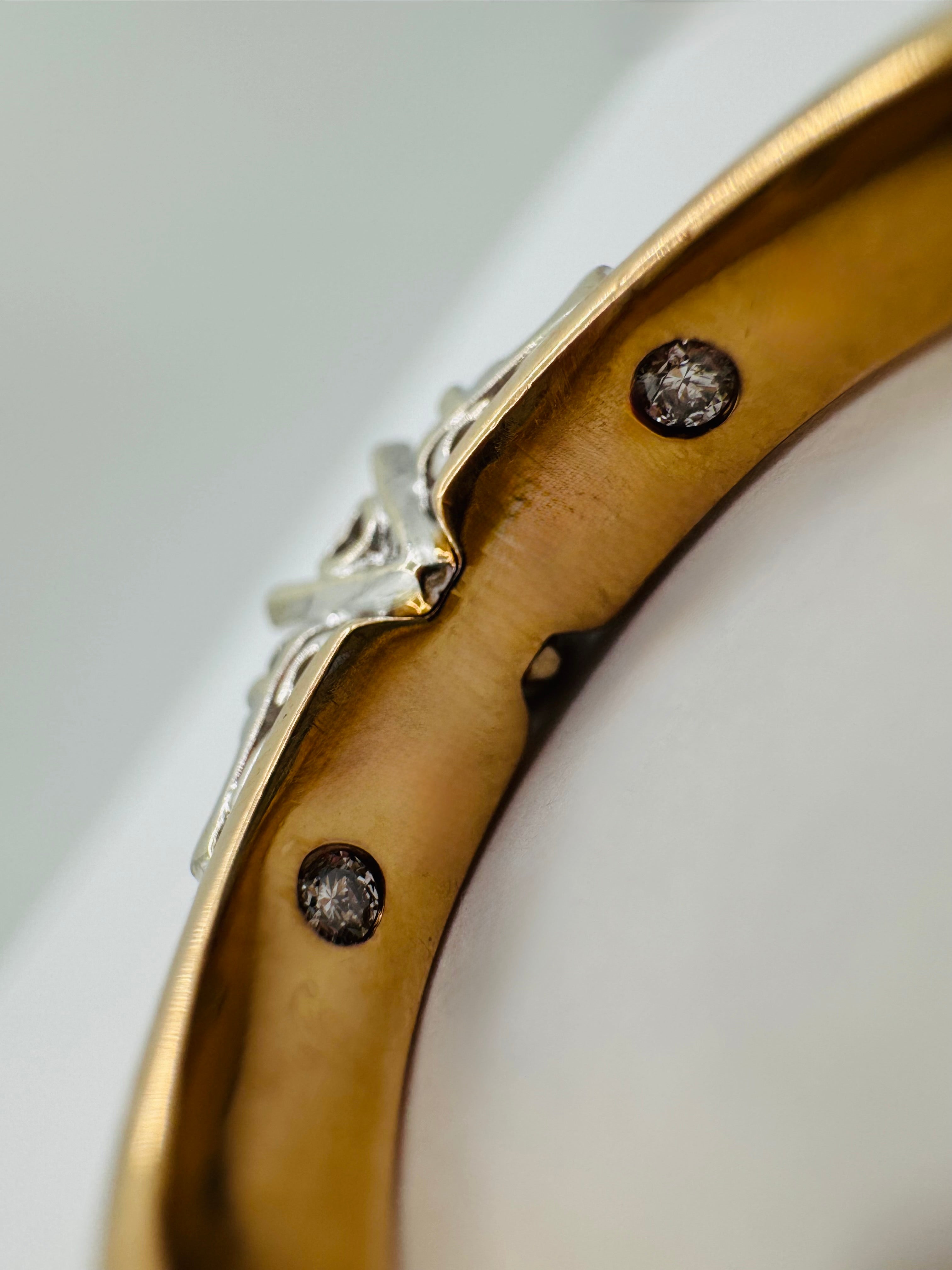 14k Yellow Gold Diamond Ring
