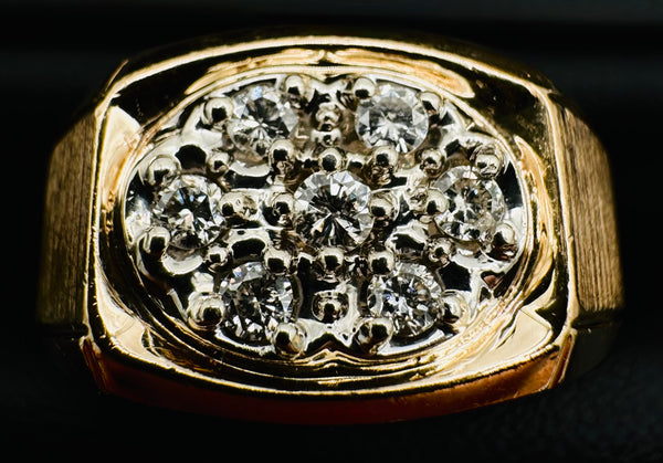 10k Yellow Gold Diamond Ring