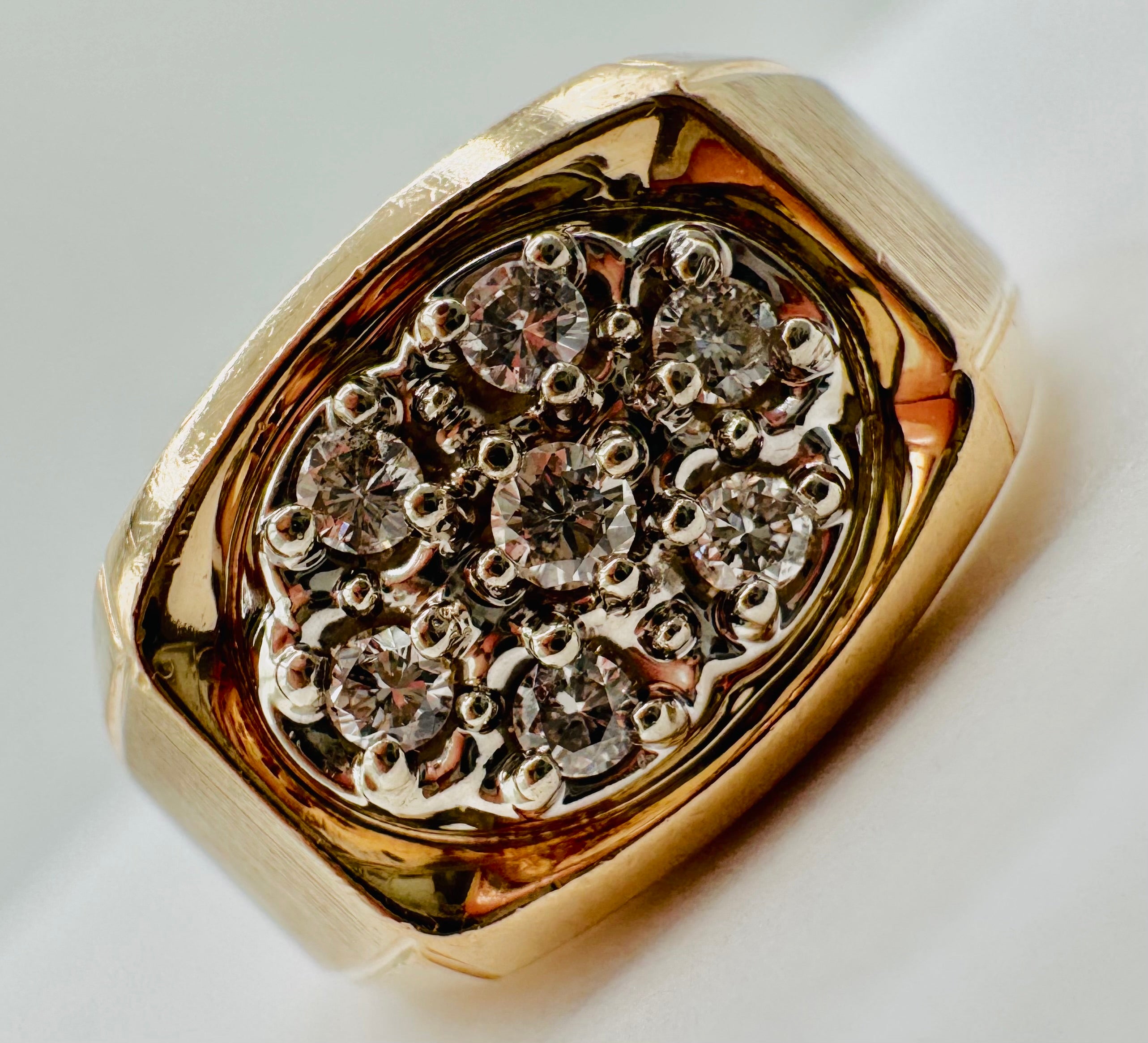 10k Yellow Gold Diamond Ring