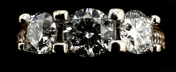 14k Yellow Gold Diamond Wedding Ring
