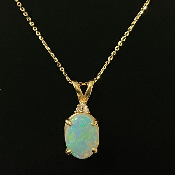 $999 14 Karat Opal Pendant