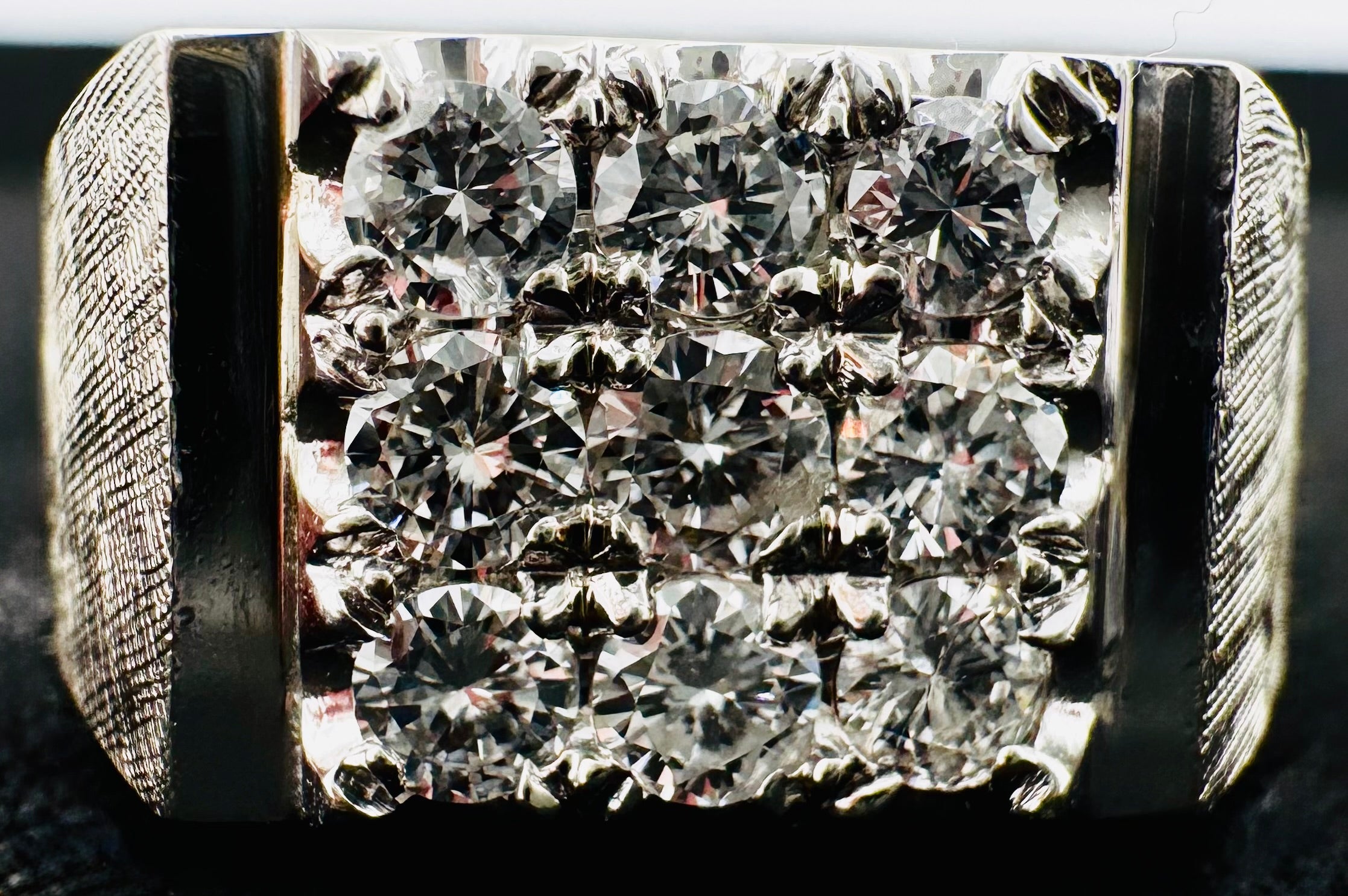 14k White Gold Diamond Ring
