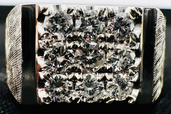 14k White Gold Diamond Ring