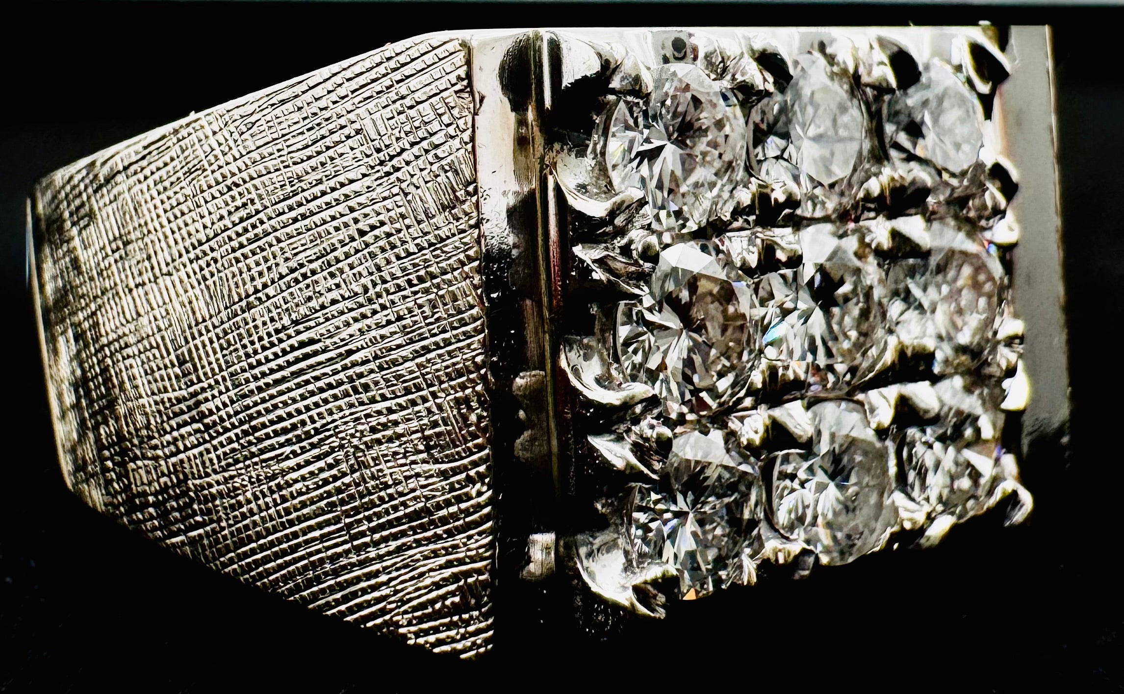 14k White Gold Diamond Ring